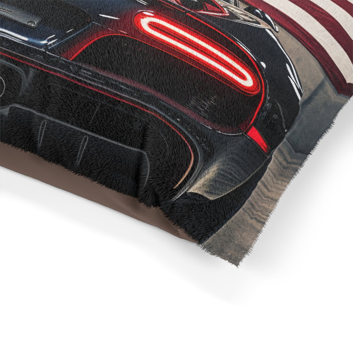 Pet Bed American Flag Background Bugatti 4
