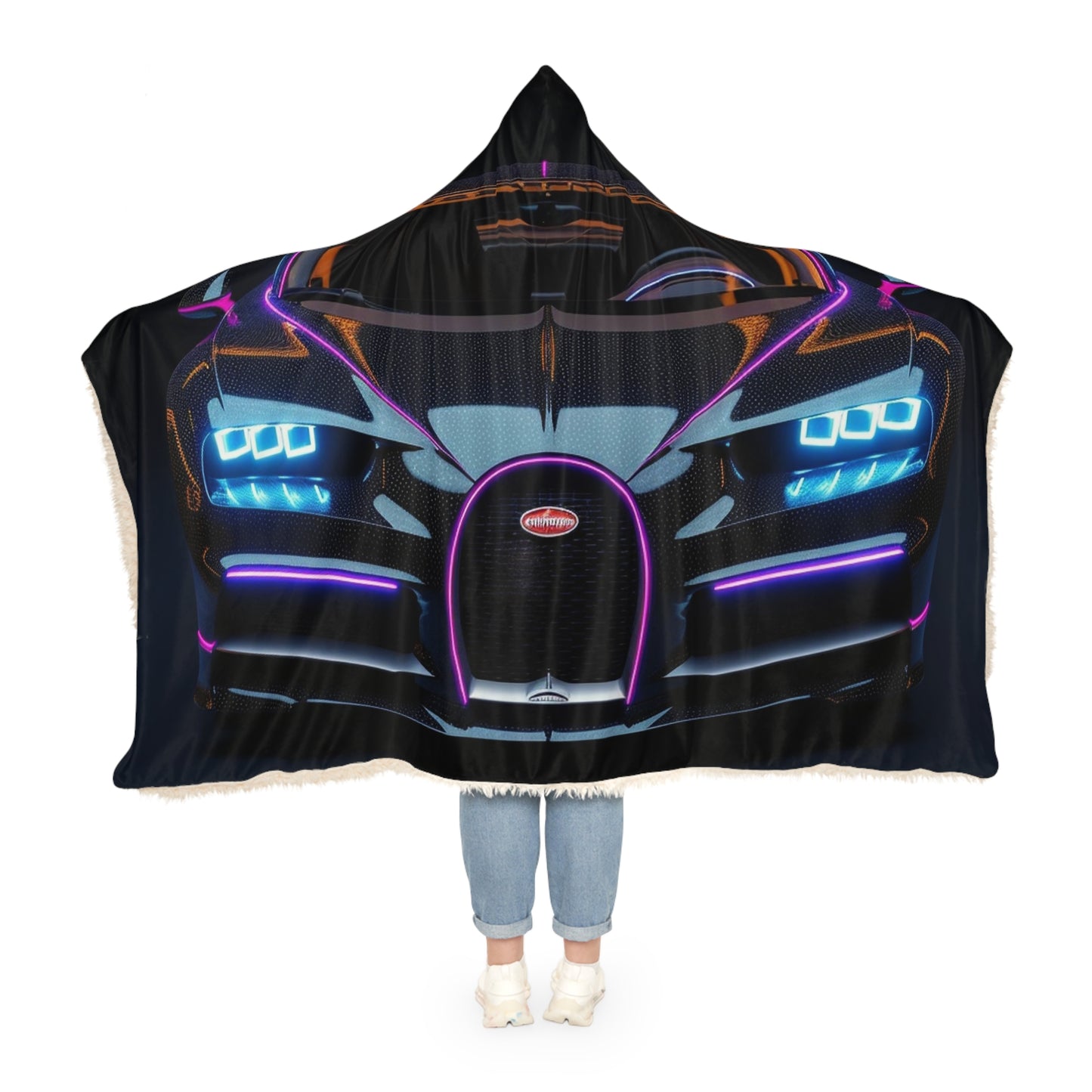 Snuggle Hooded Blanket Hyper Bugatti Chiron 2