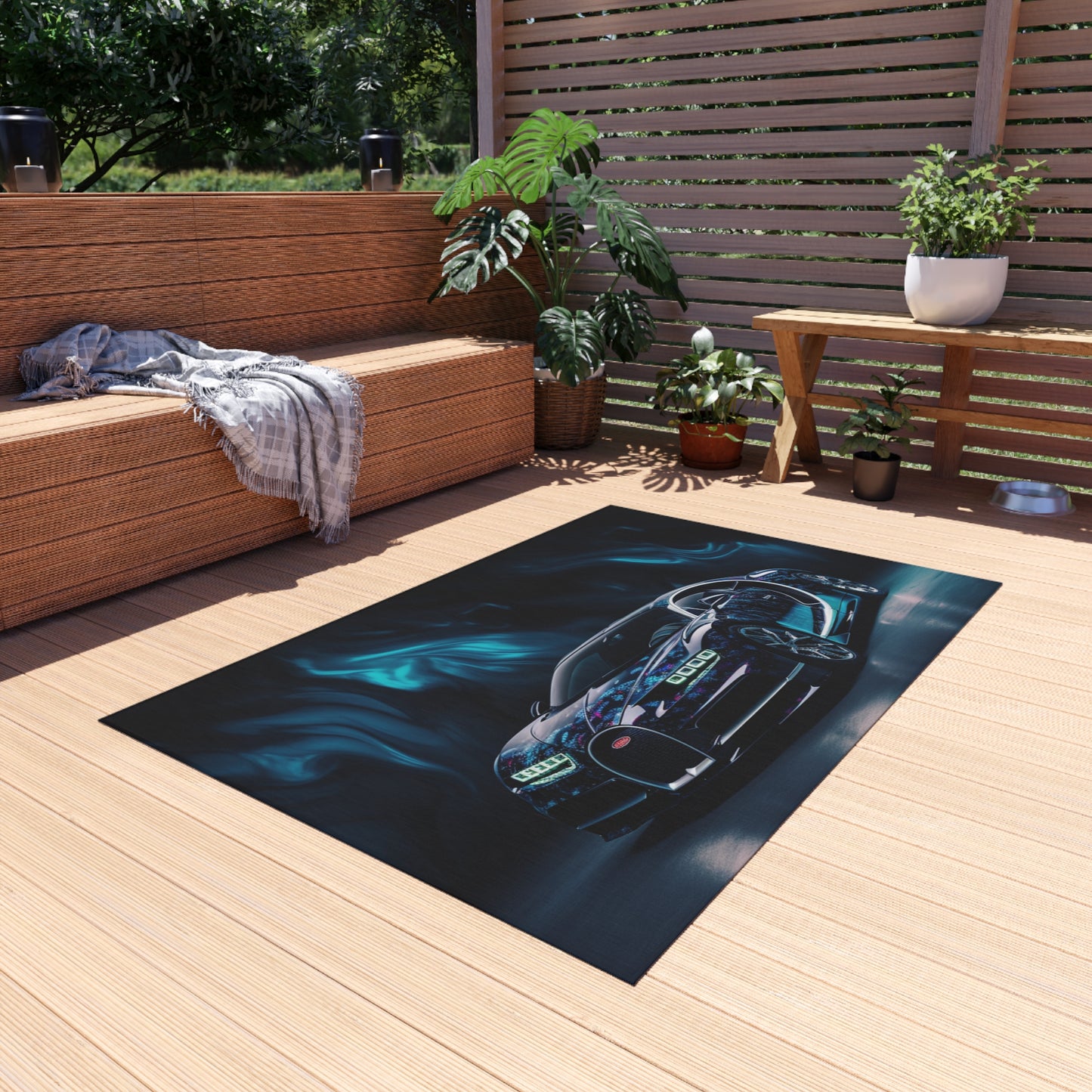 Outdoor Rug  Hyper Bugatti 1