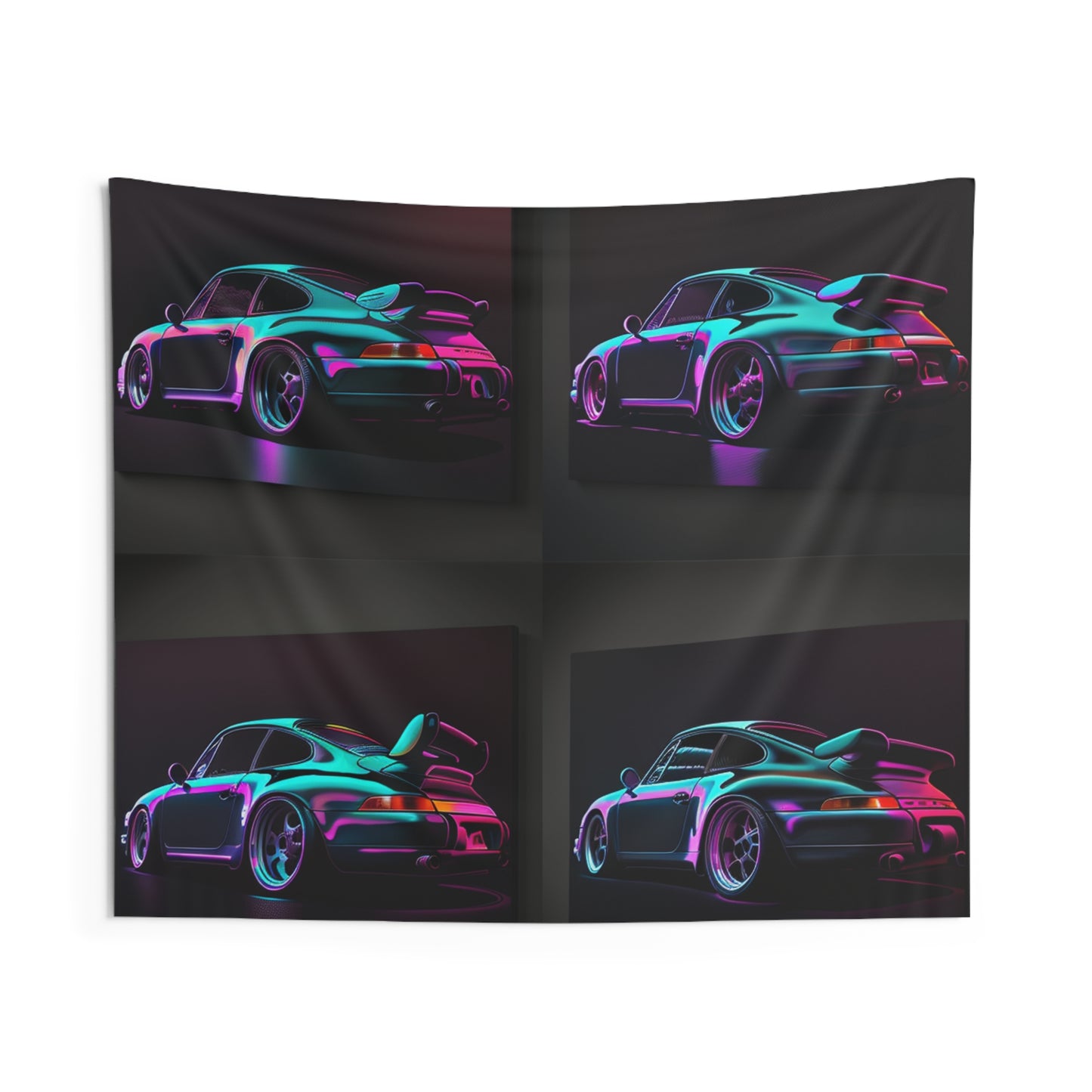 Indoor Wall Tapestries Porsche Purple 5