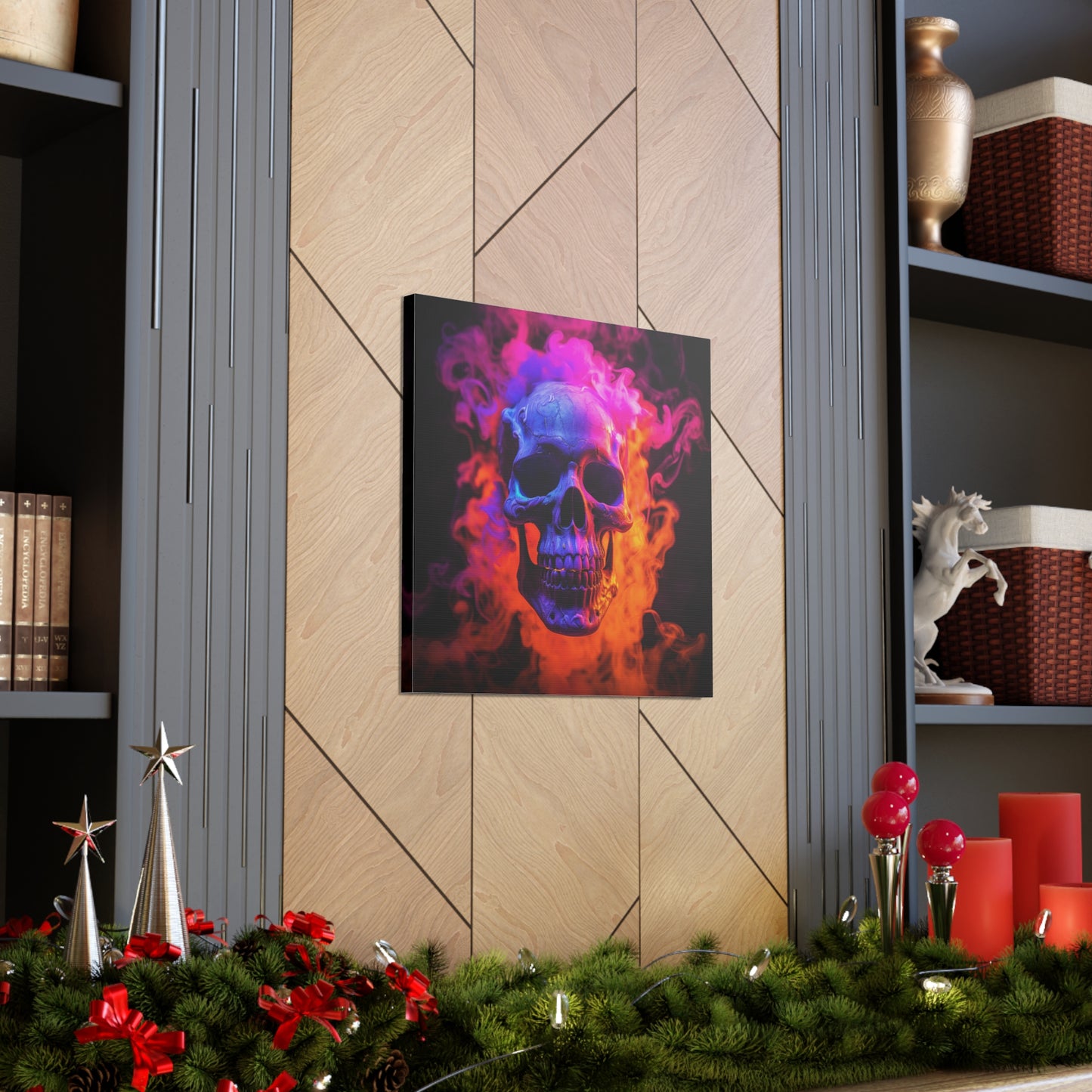 Canvas Gallery Wraps Macro Skull 4
