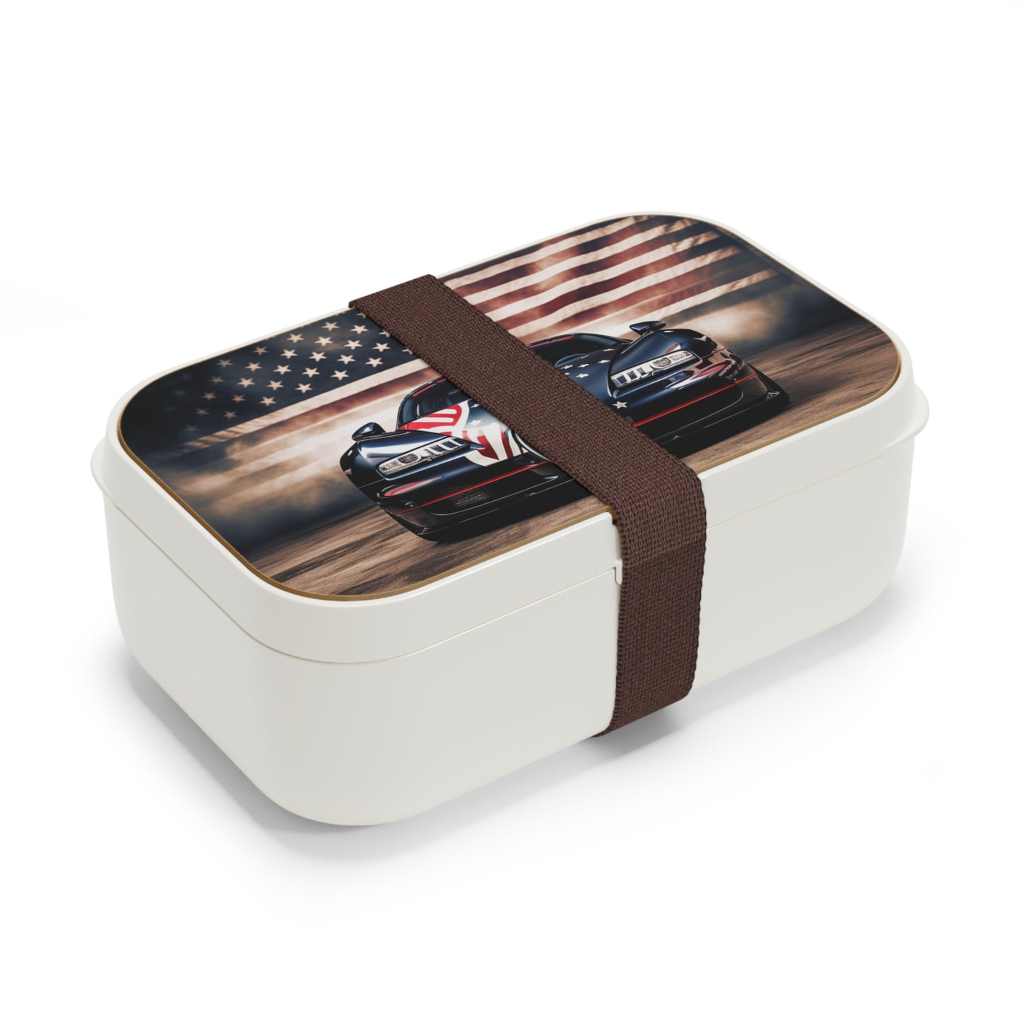 Bento Lunch Box Bugatti American Flag 2