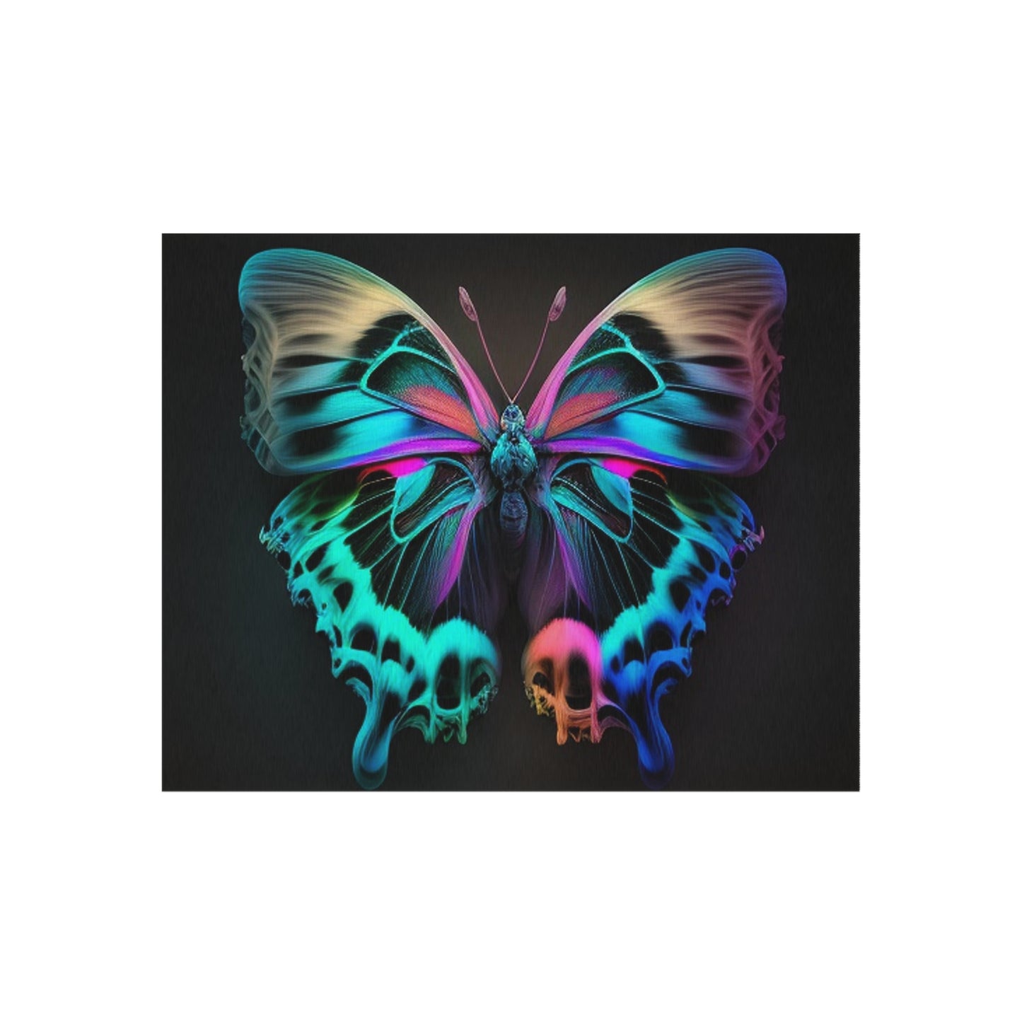 Outdoor Rug  Neon Butterfly Fusion 2