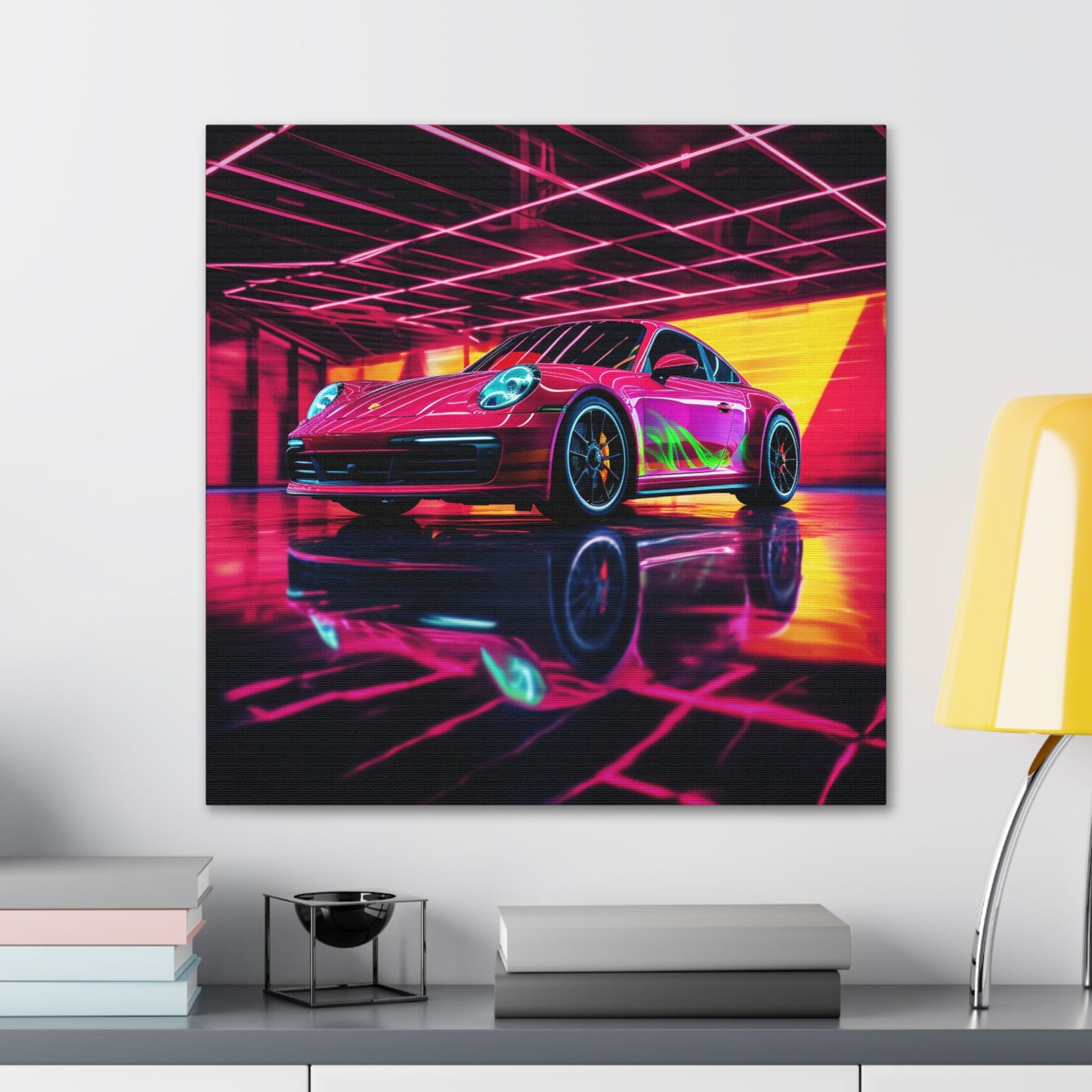 Canvas Gallery Wraps Macro Porsche 3