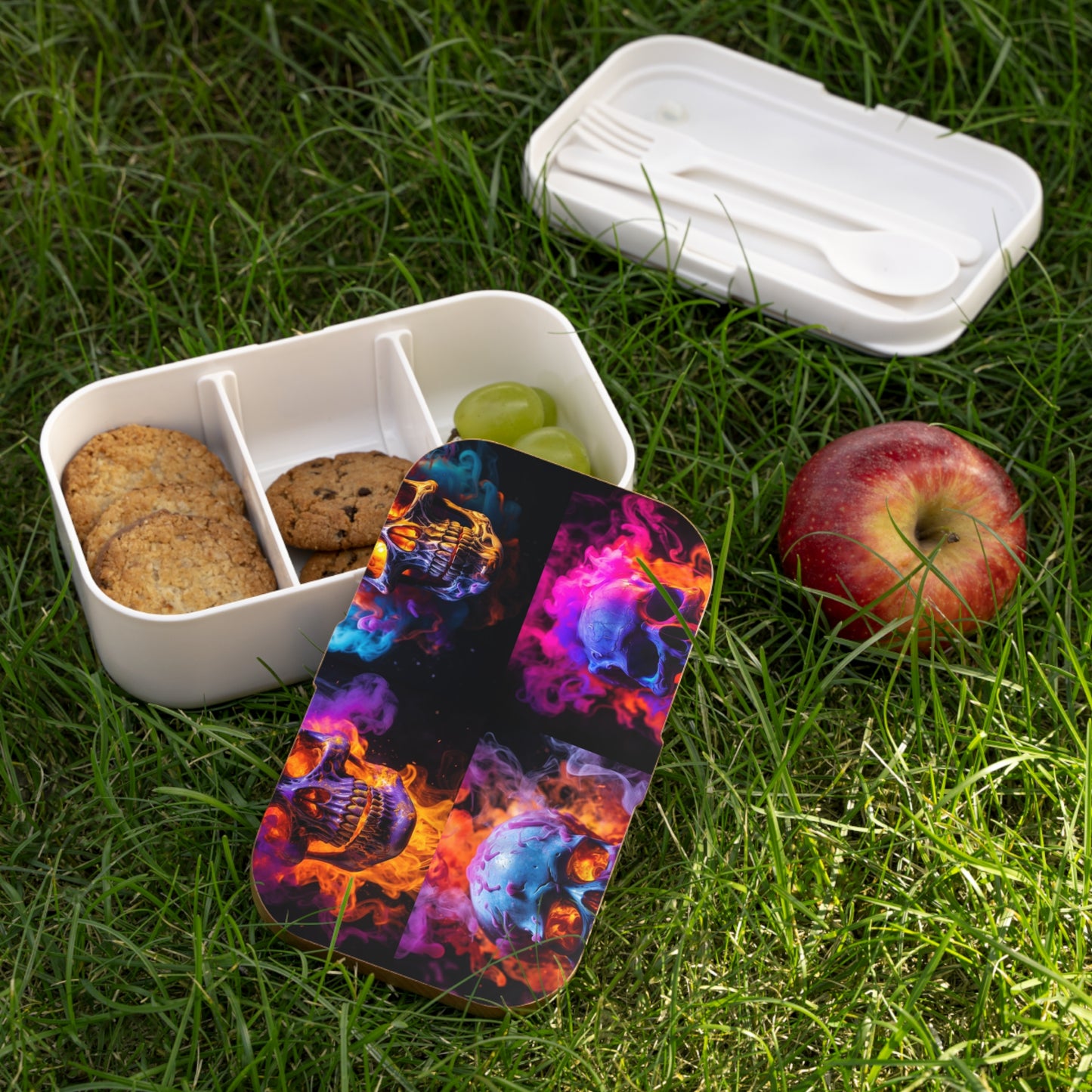 Bento Lunch Box Macro Skull 5