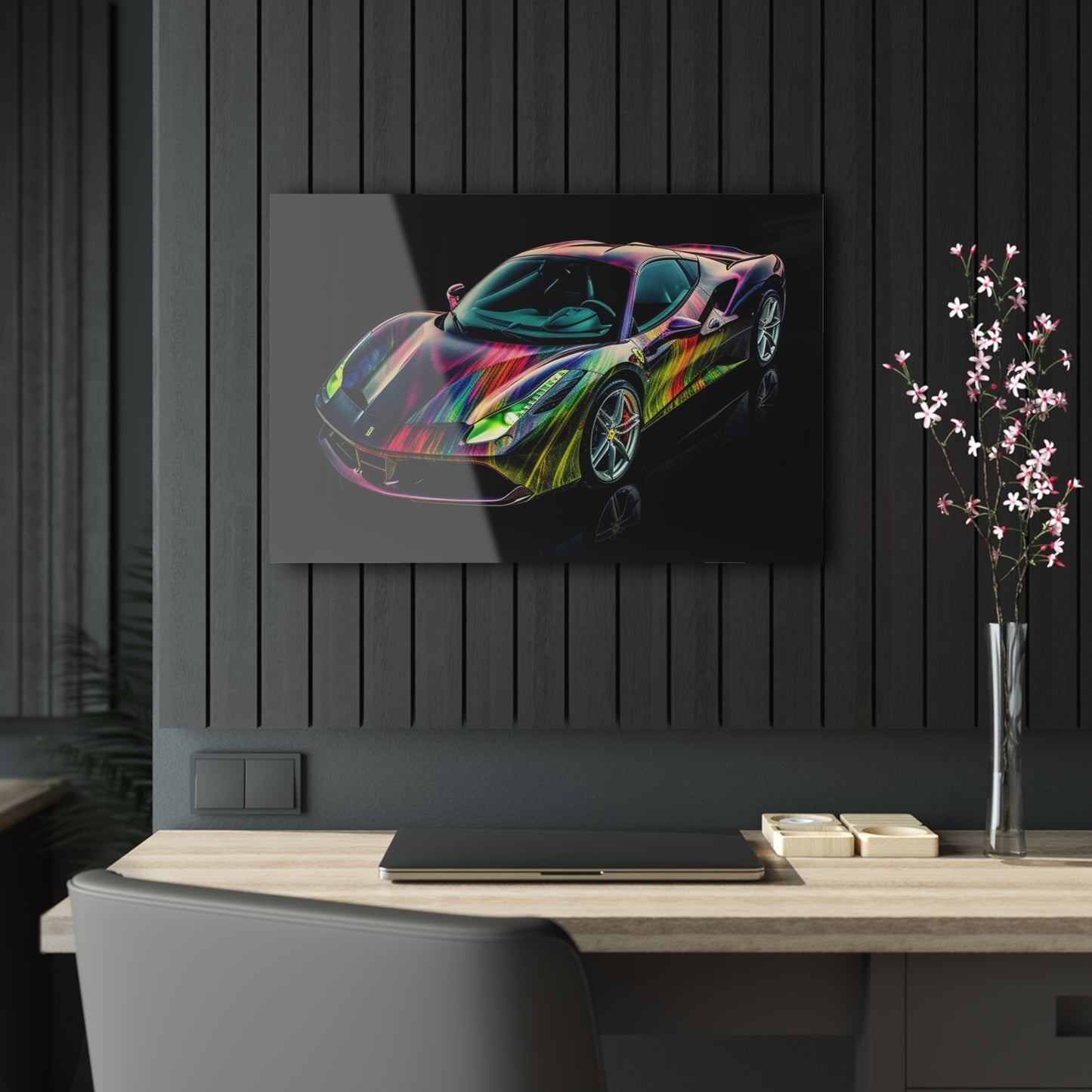 Acrylic Prints Ferrari Color 3