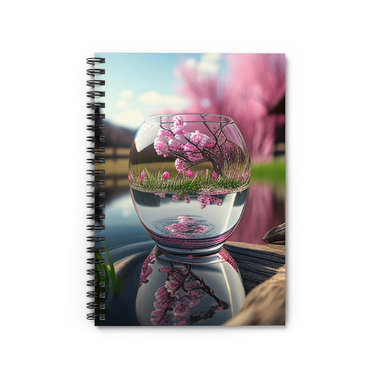 Spiral Notebook - Ruled Line Cherry Blossom 2