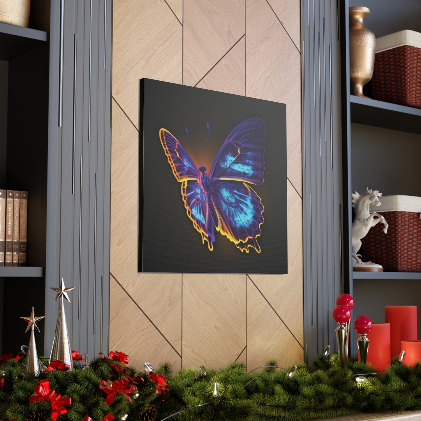 Canvas Gallery Wraps Thermal Butterfly 4