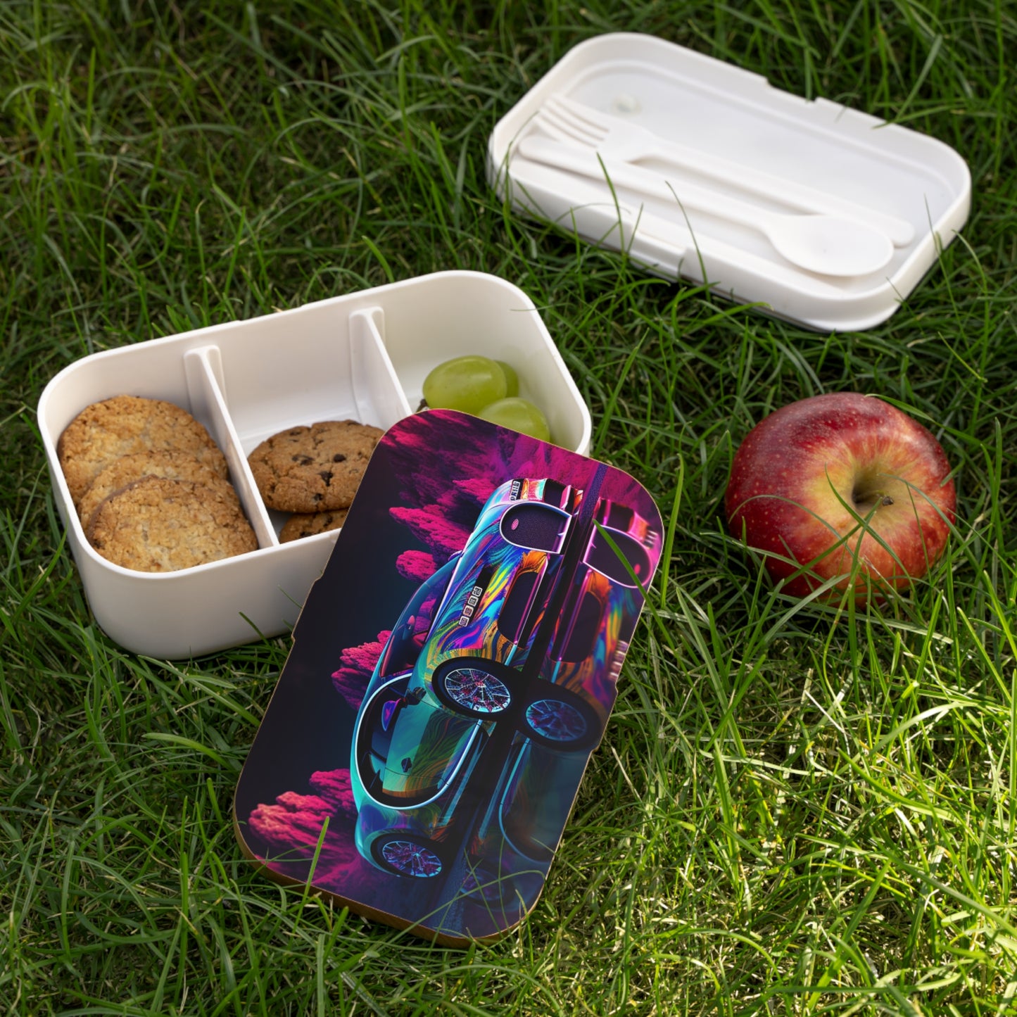 Bento Lunch Box Florescent Bugatti Flair 2