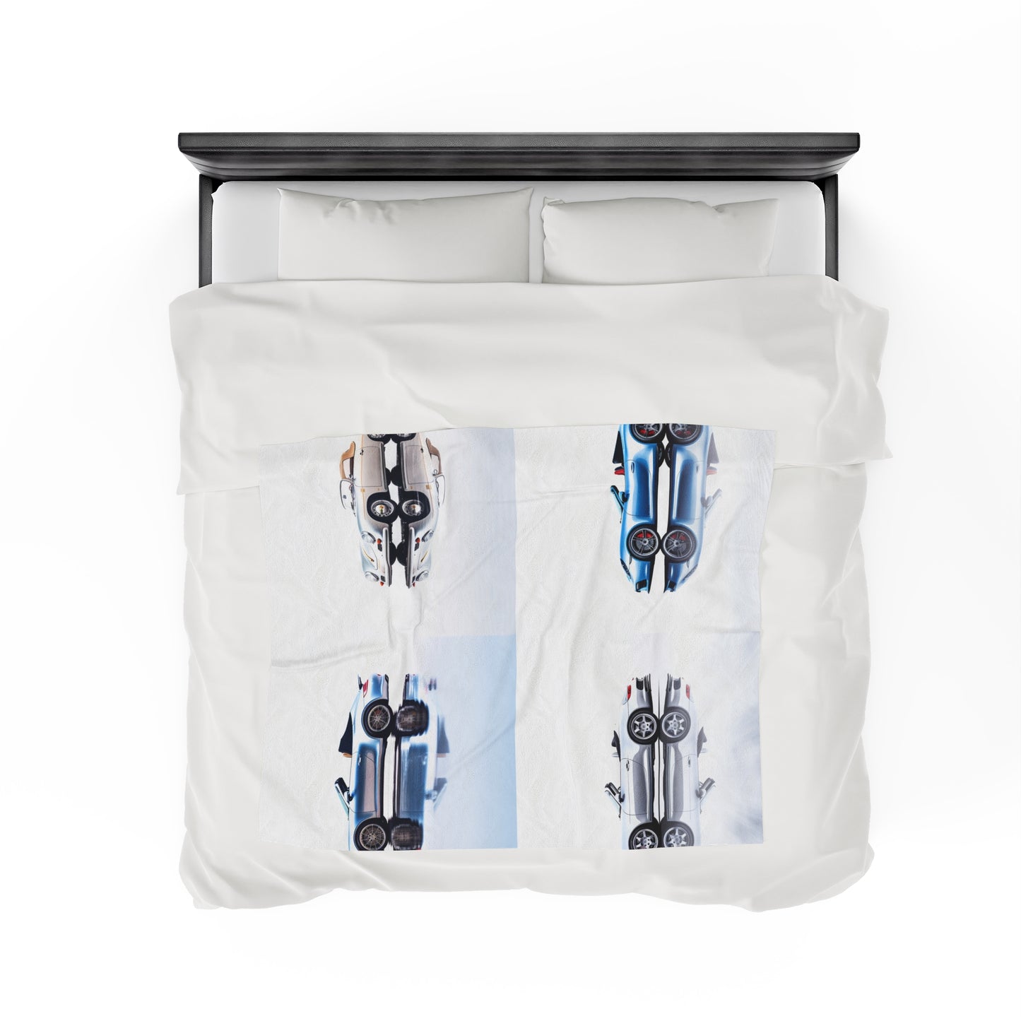 Velveteen Plush Blanket 911 Speedster on water 5