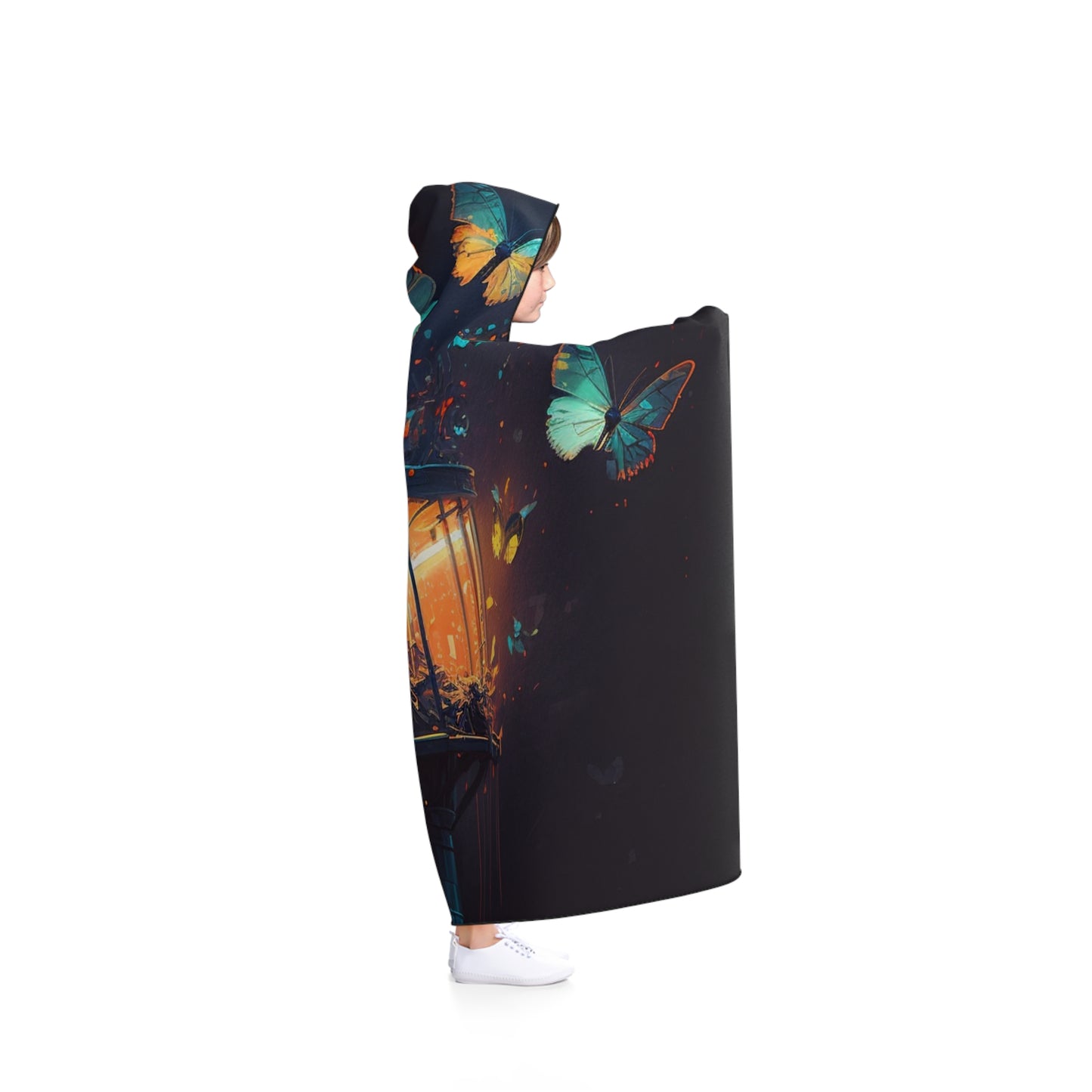 Hooded Blanket Street Light Butterfly 1