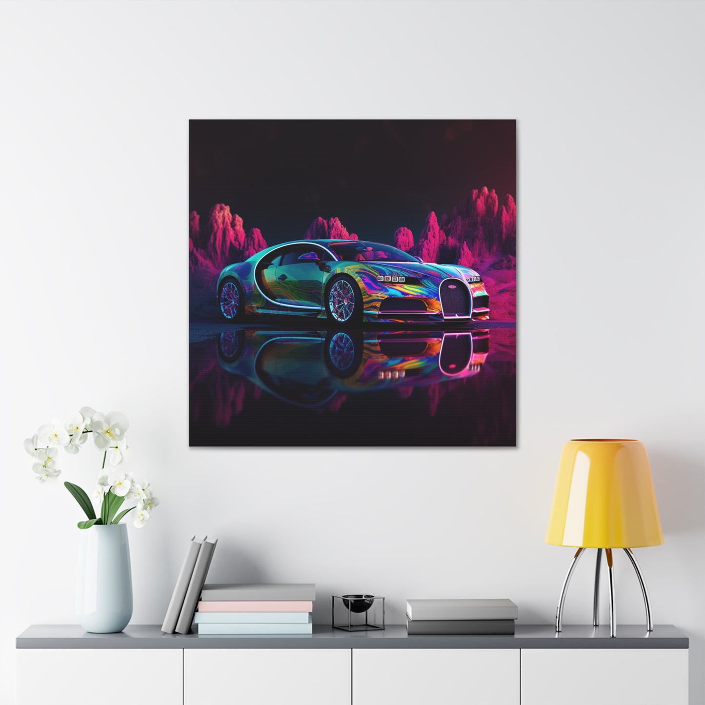 Canvas Gallery Wraps Florescent Bugatti Flair 2