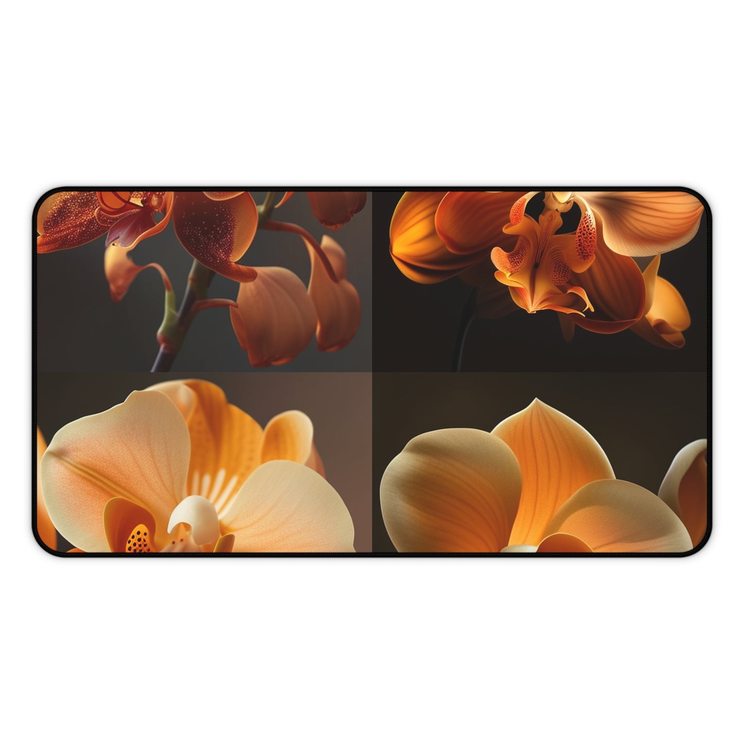 Desk Mat Orange Orchid 5