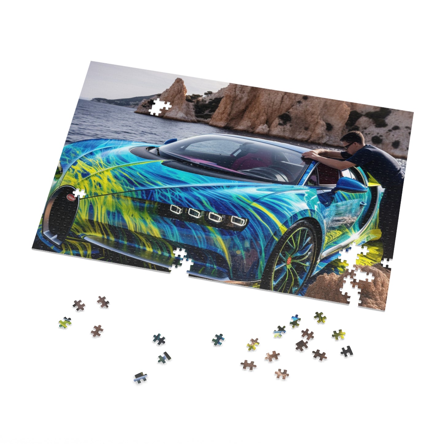 Jigsaw Puzzle (30, 110, 252, 500,1000-Piece) Bugatti Water 1
