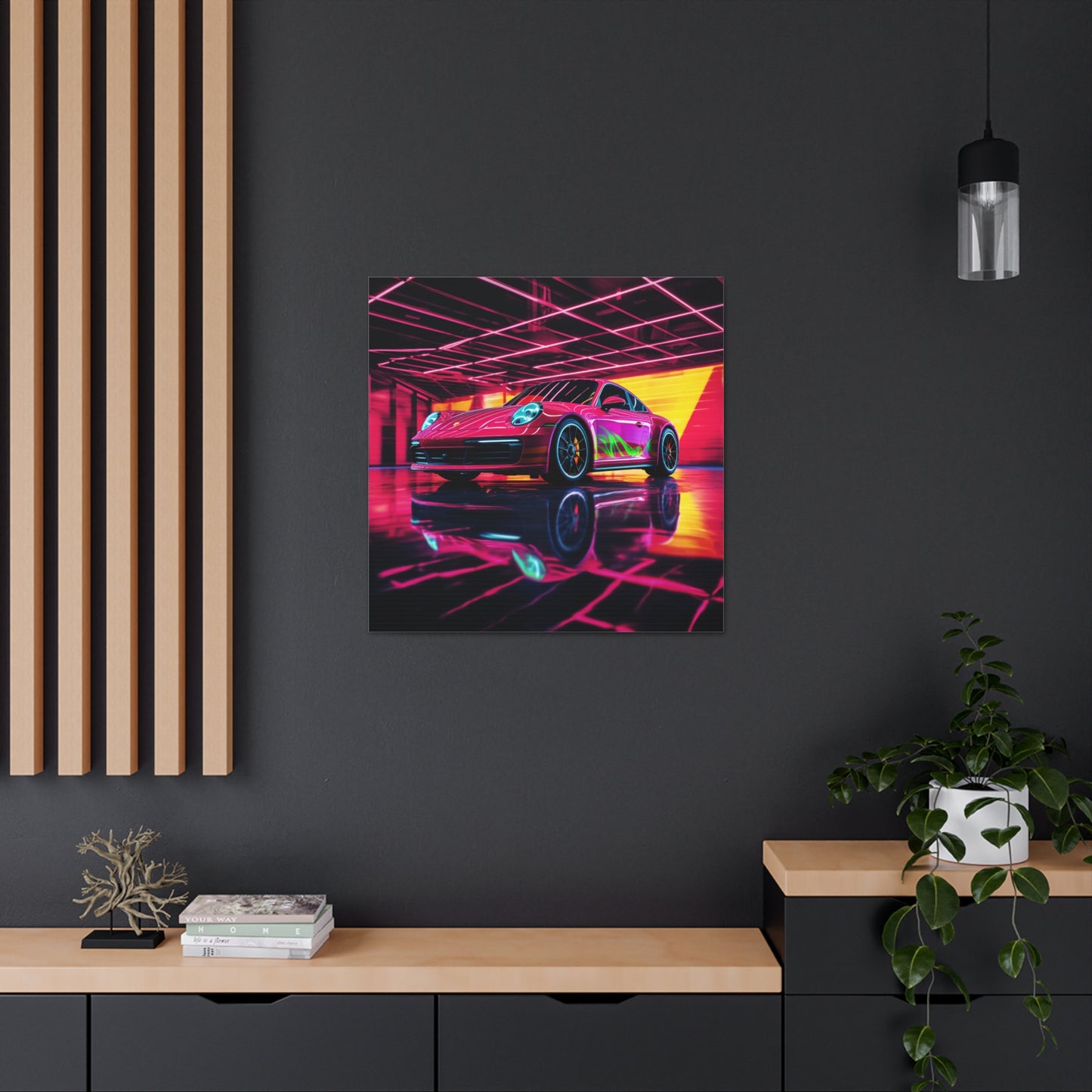 Canvas Gallery Wraps Macro Porsche 3