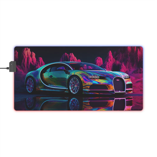 LED Gaming Mouse Pad Florescent Bugatti Flair 2