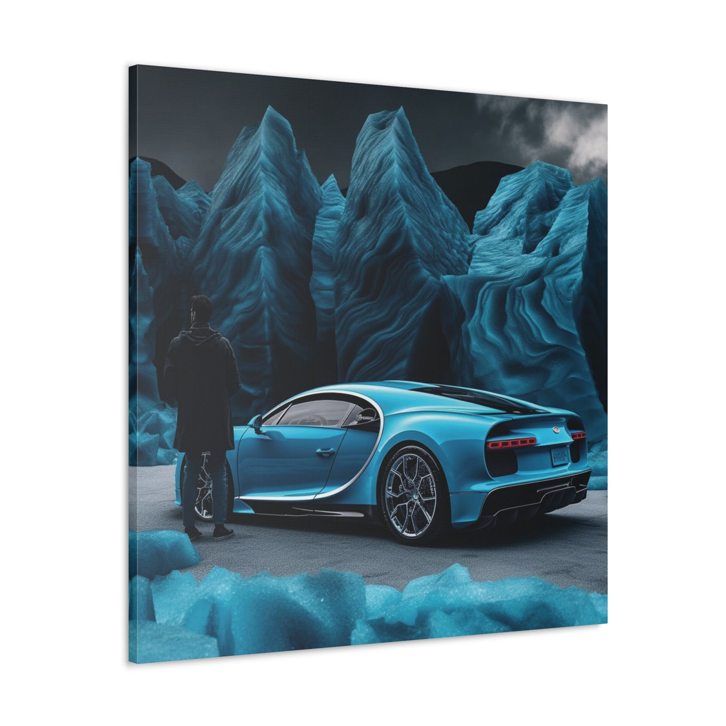 Canvas Gallery Wraps Bugatti Real Look 3