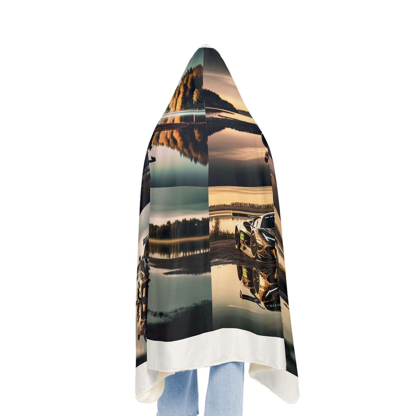 Snuggle Hooded Blanket Ferrari Lake 5