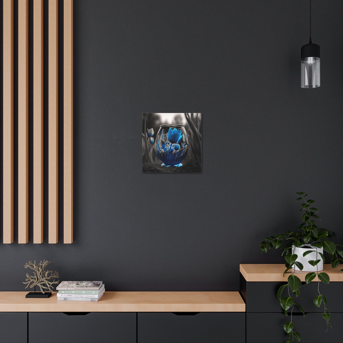 Canvas Gallery Wraps Tulip Blue 2