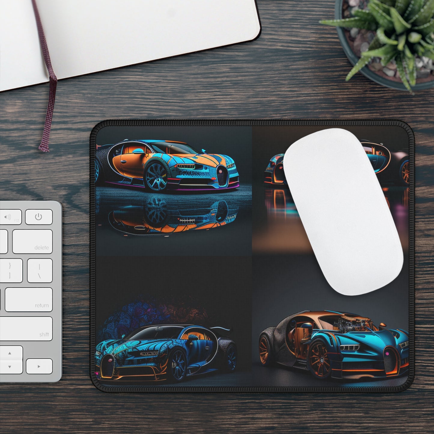 Gaming Mouse Pad  Bugatti Blue 5