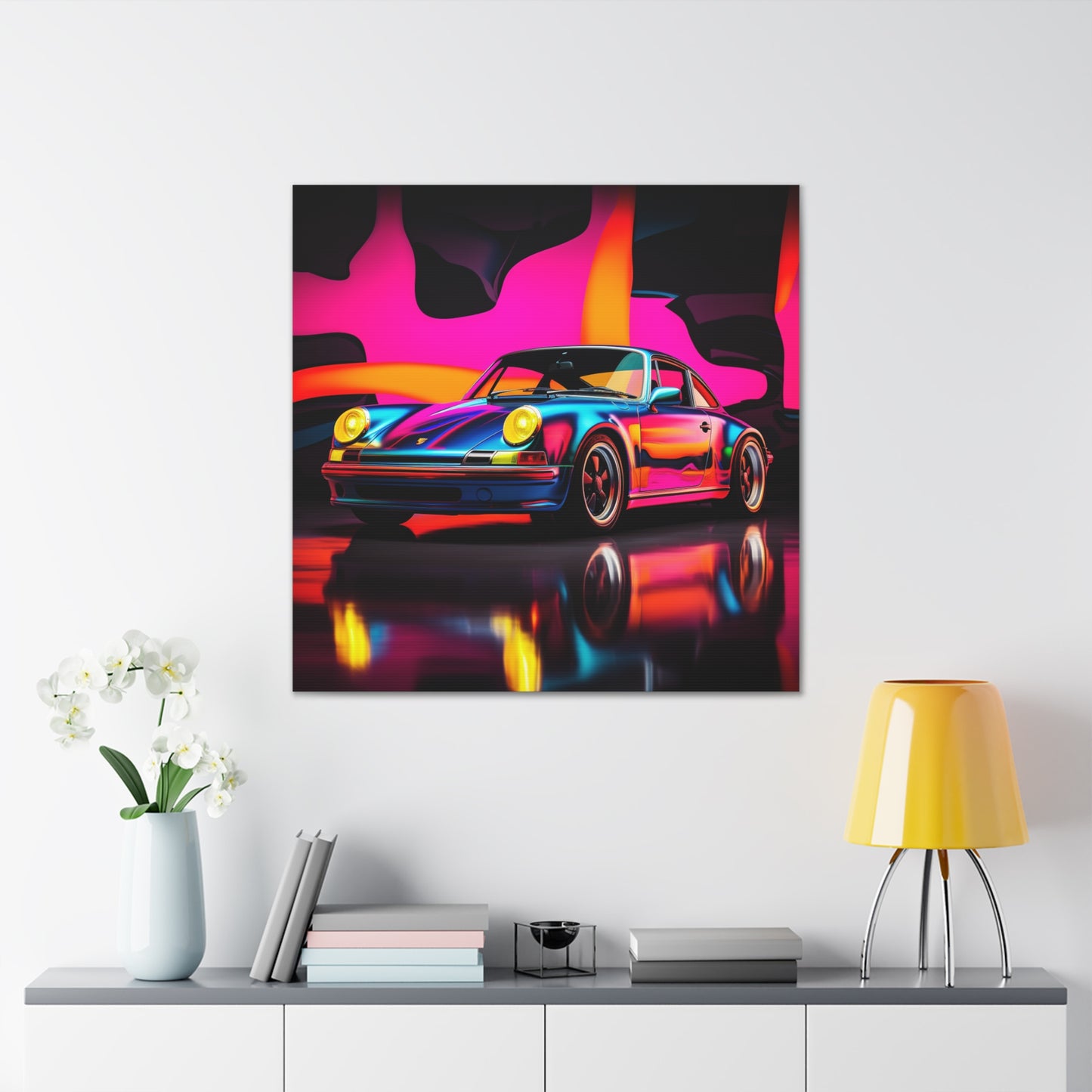 Canvas Gallery Wraps Macro Porsche 2