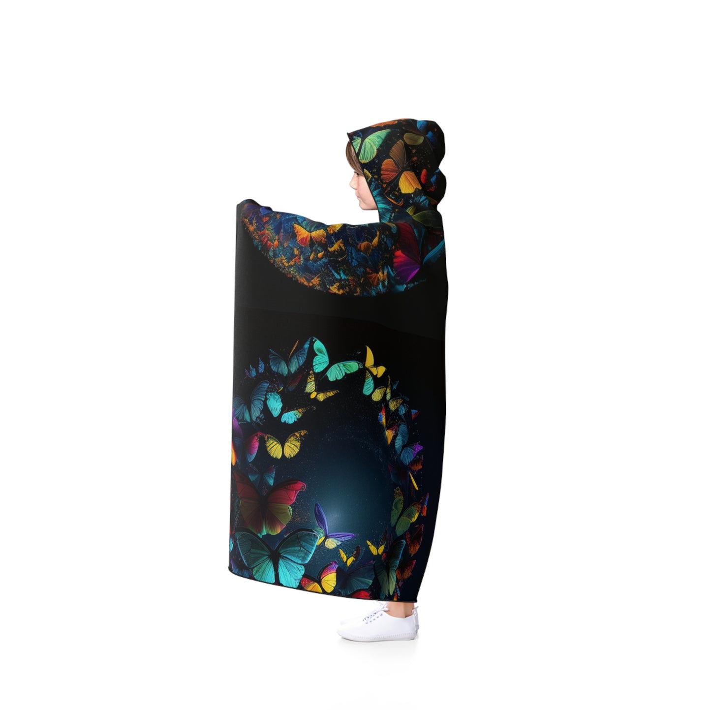 Hooded Blanket Moon Butterfly 5