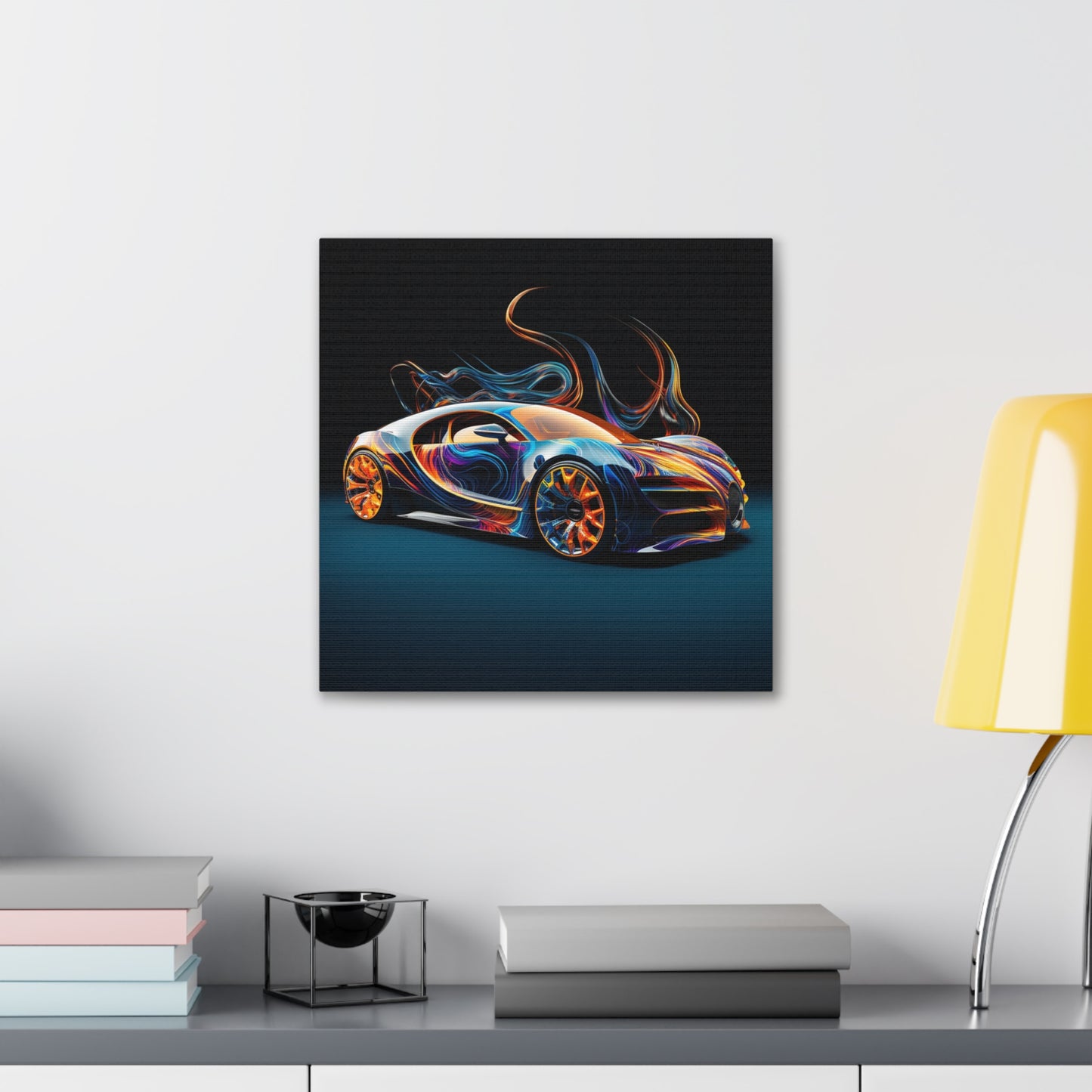 Canvas Gallery Wraps Bugatti Abstract Flair 2