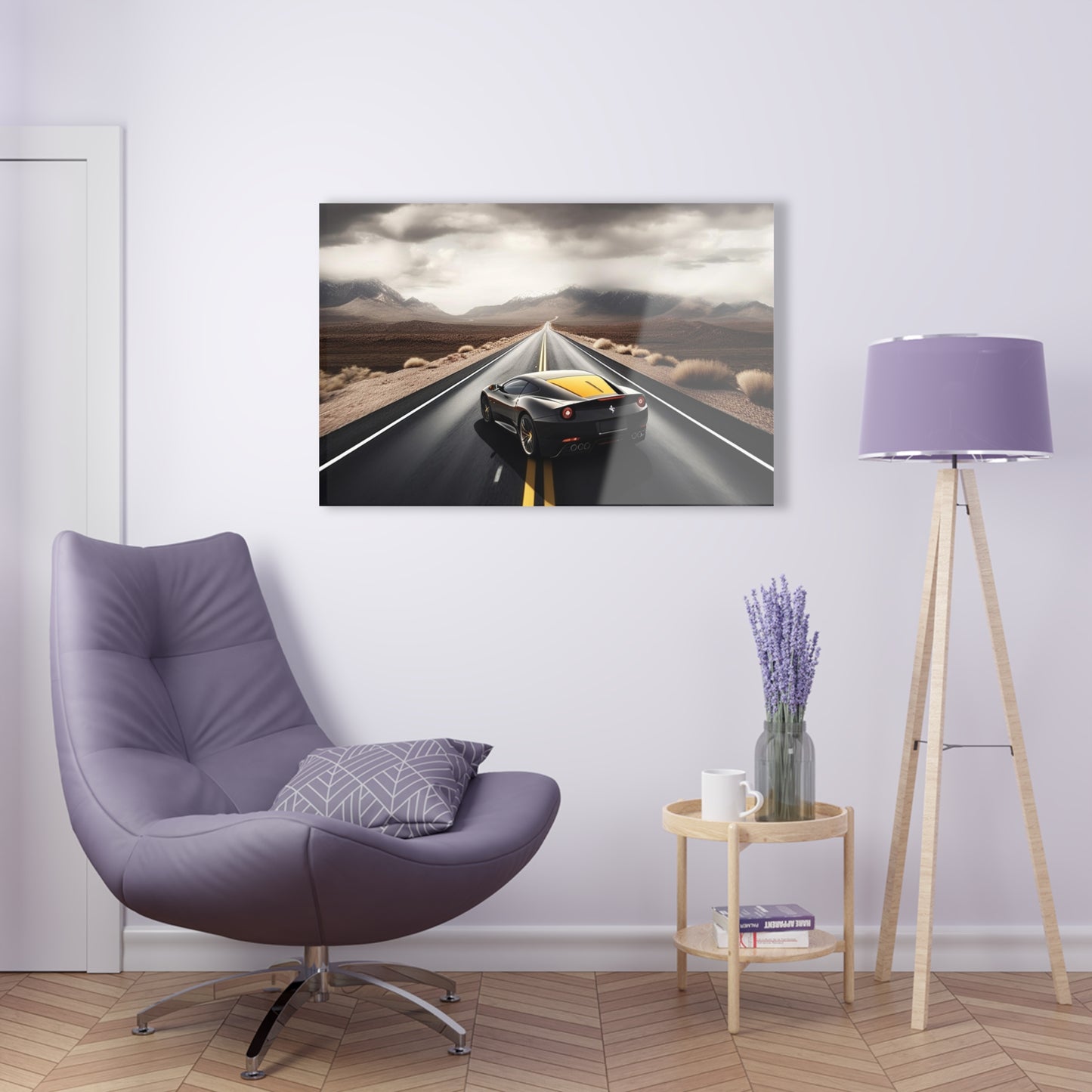 Acrylic Prints Ferrari Road 4