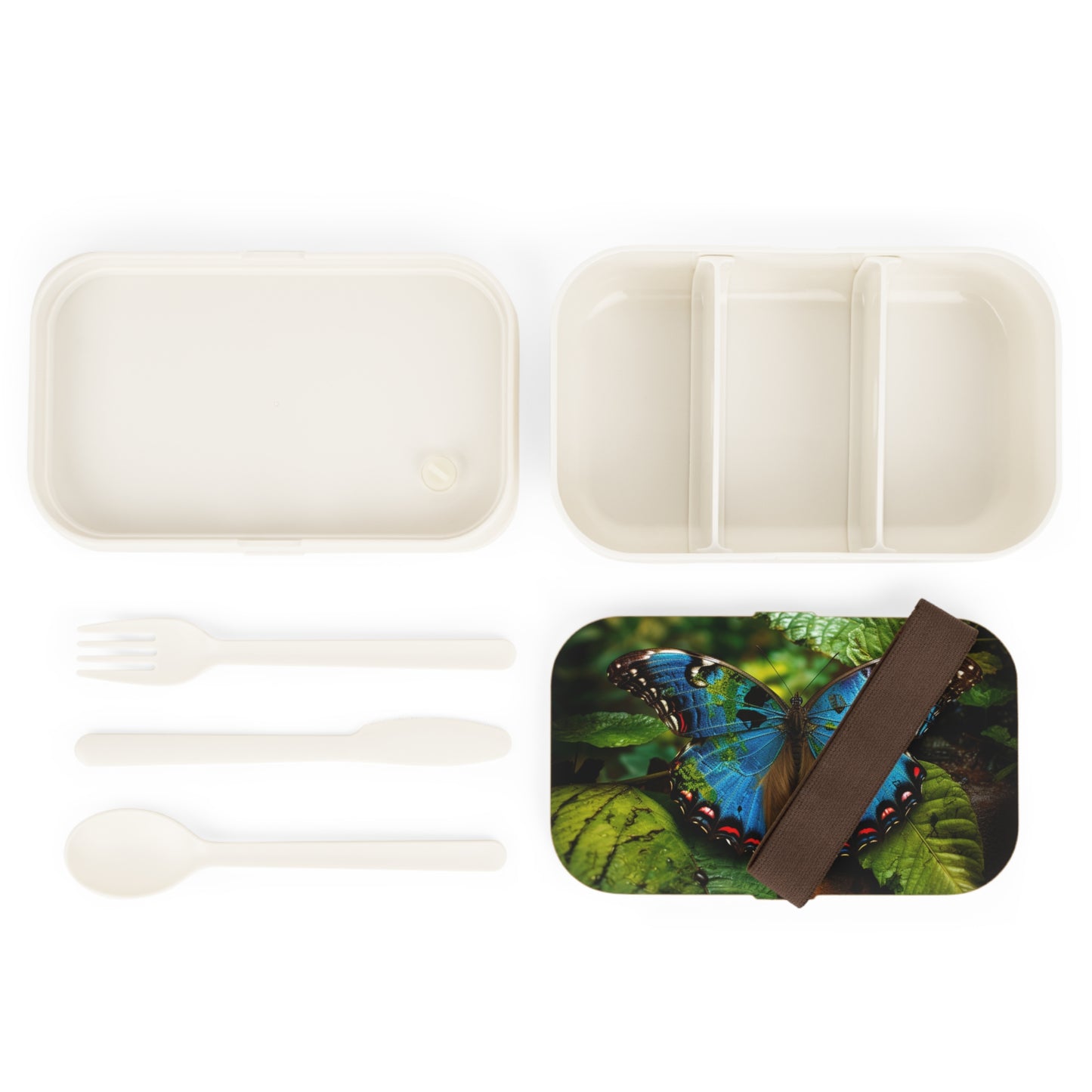 Bento Lunch Box Jungle Butterfly 2