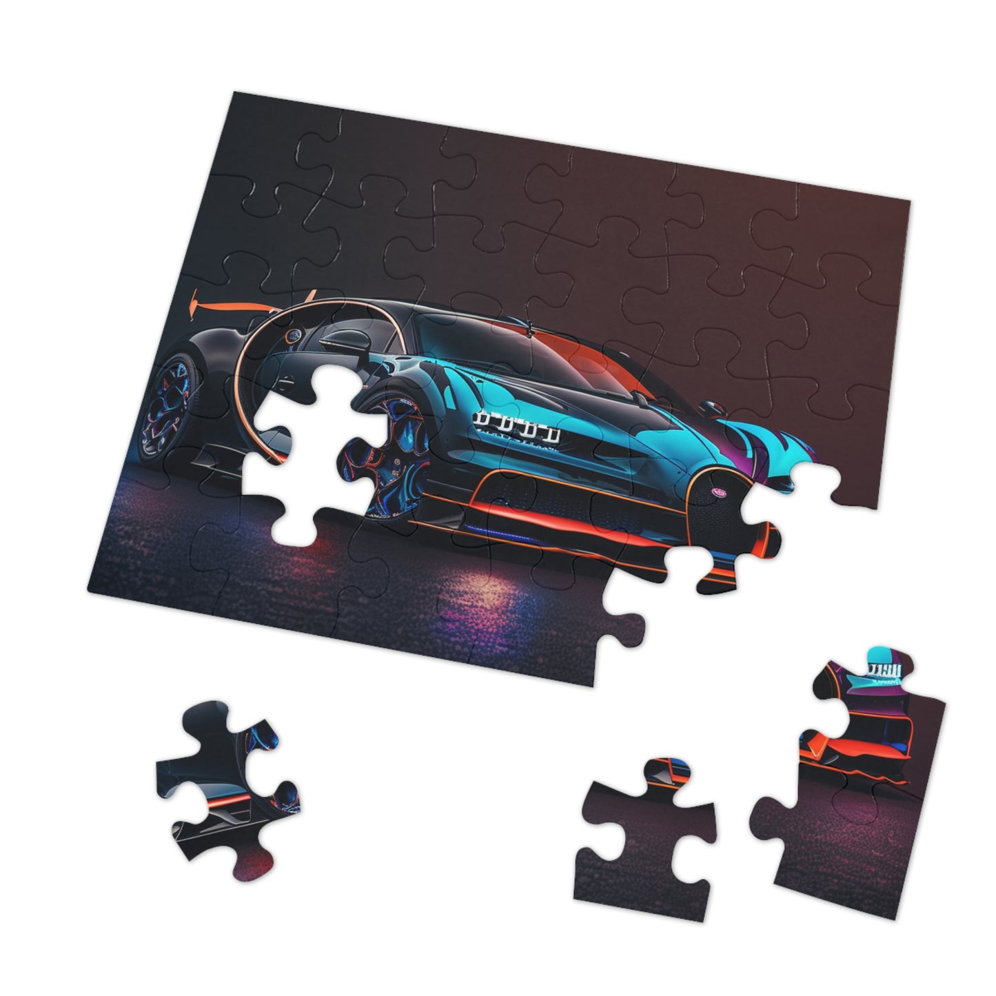 Jigsaw Puzzle (30, 110, 252, 500,1000-Piece) Bugatti Chiron Super 1