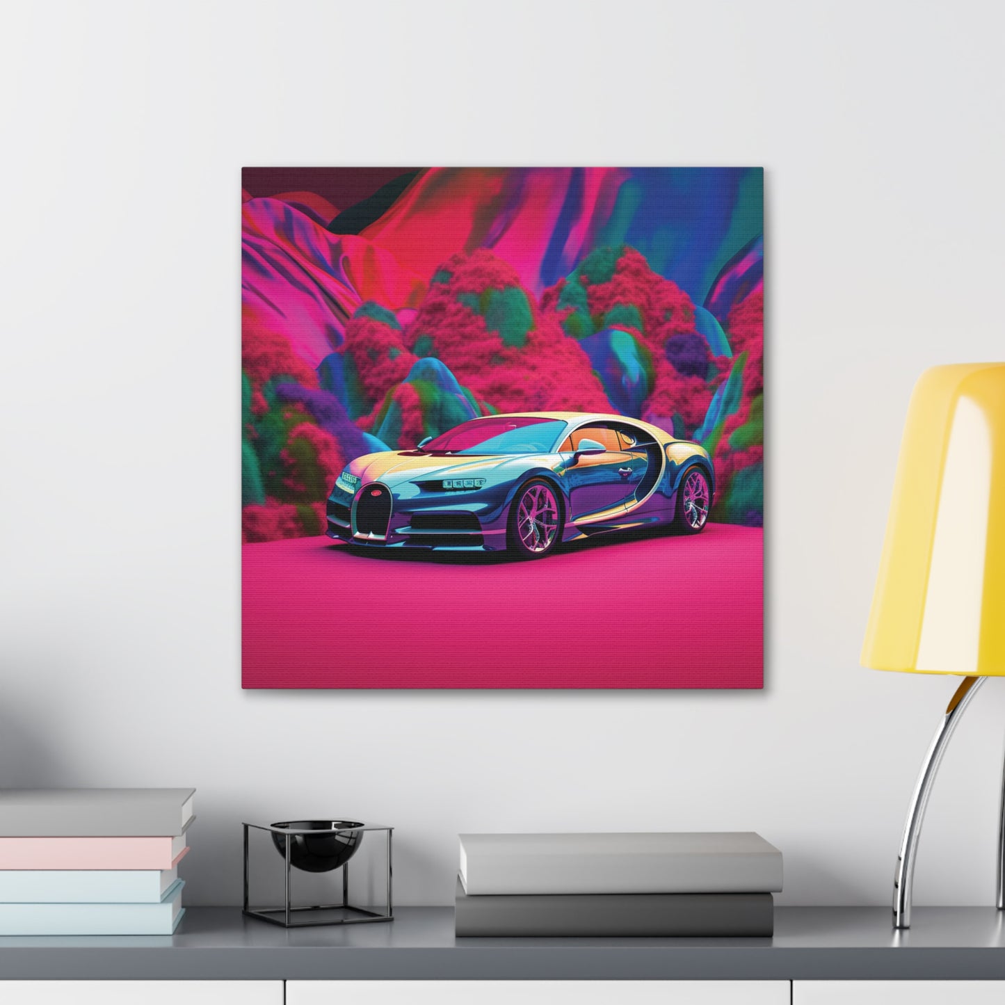 Canvas Gallery Wraps Florescent Bugatti Flair 4