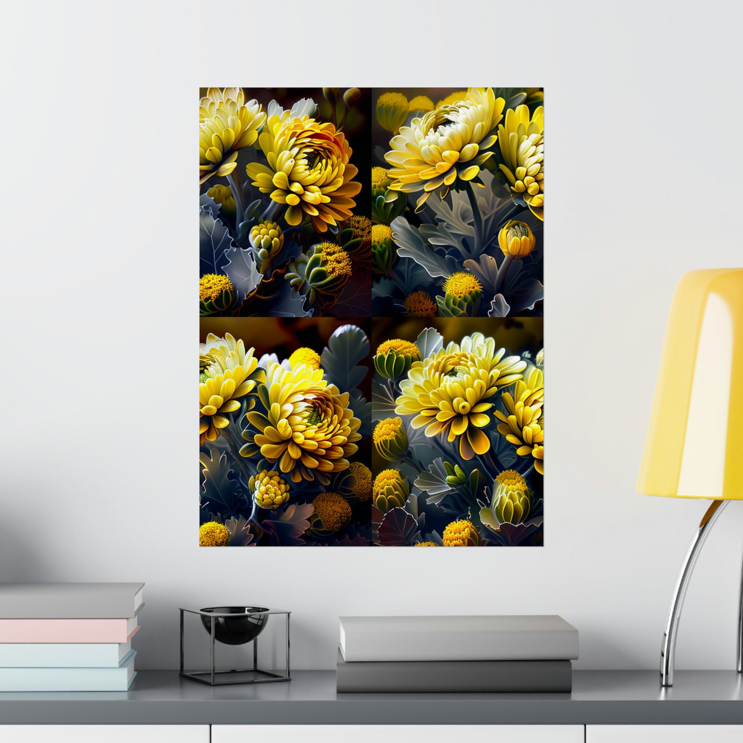 Premium Matte Vertical Posters Yellow Hermosas Flores Amarillas 5