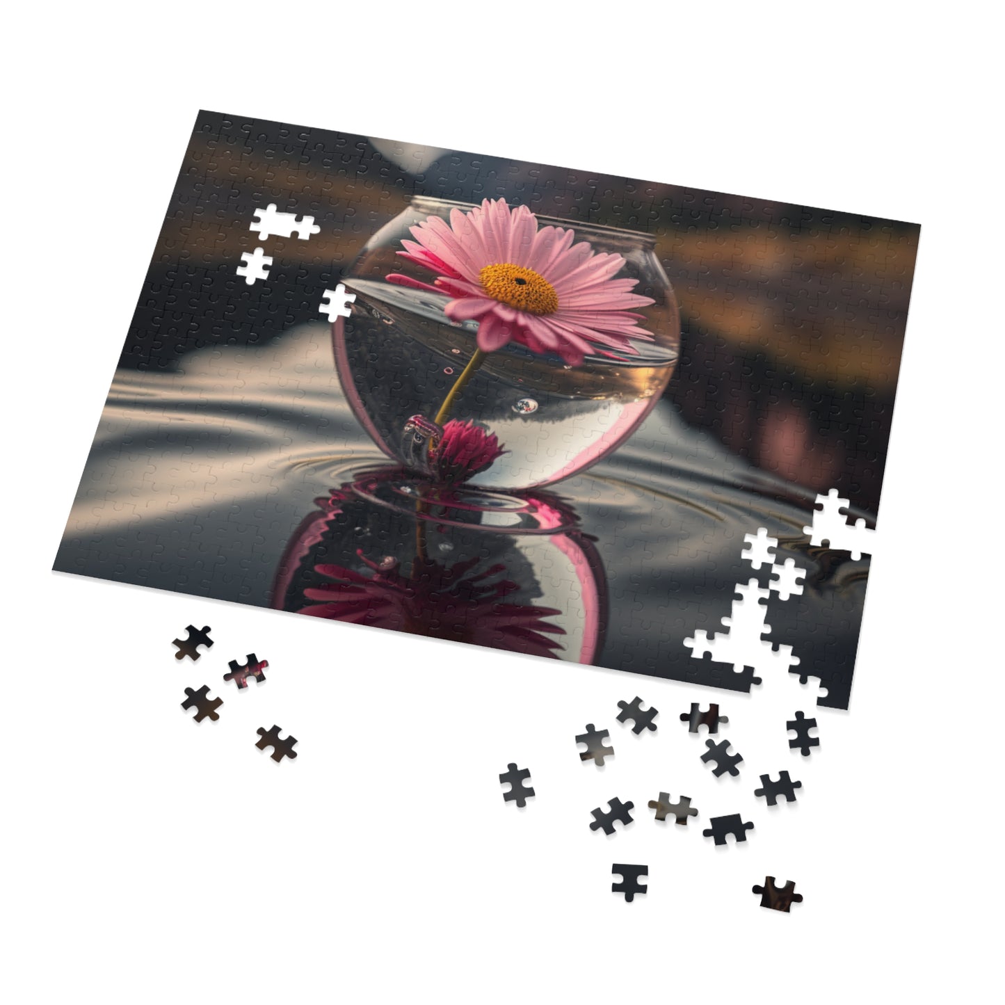 Jigsaw Puzzle (30, 110, 252, 500,1000-Piece) Daisy in a vase 2