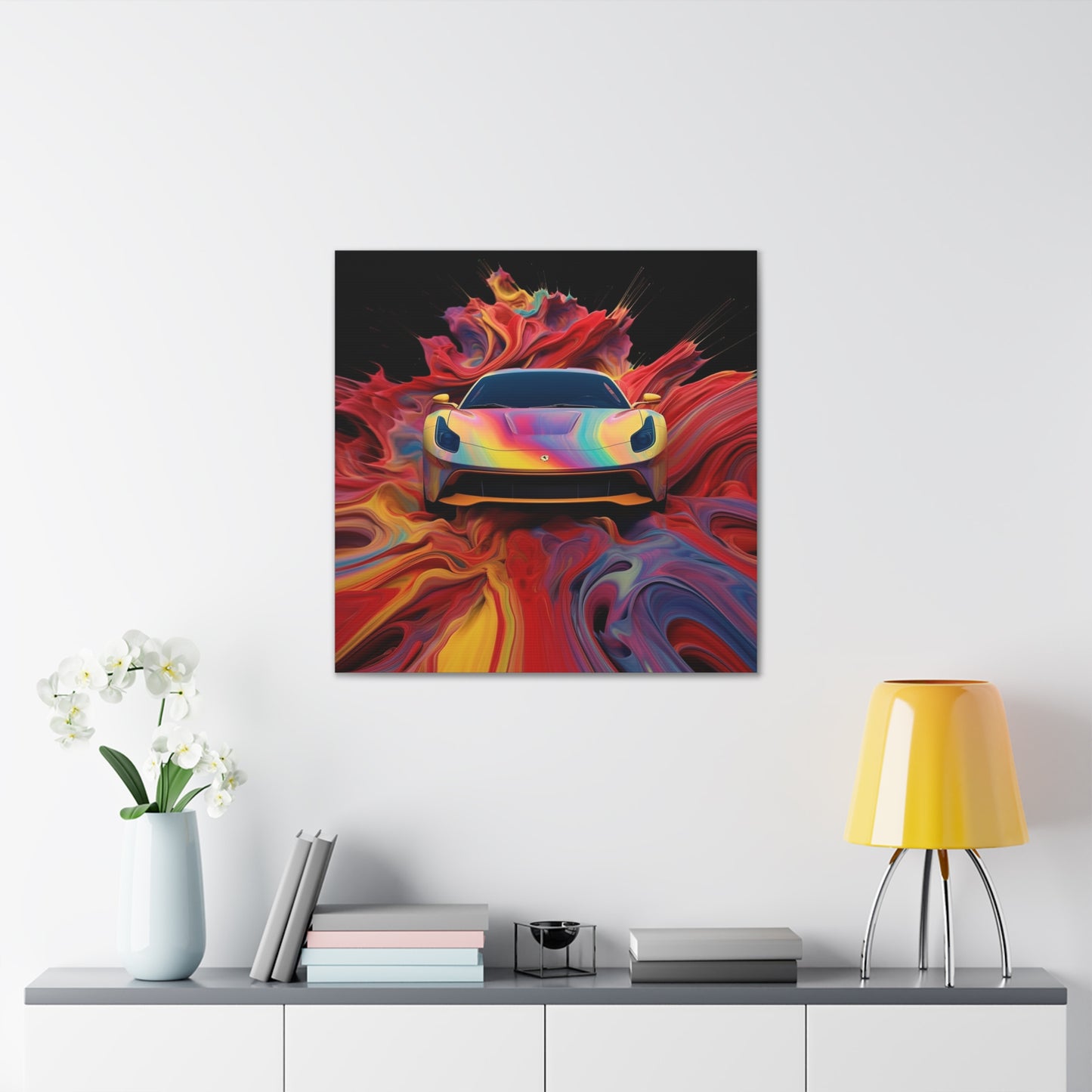 Canvas Gallery Wraps Ferrari Water Fusion 1