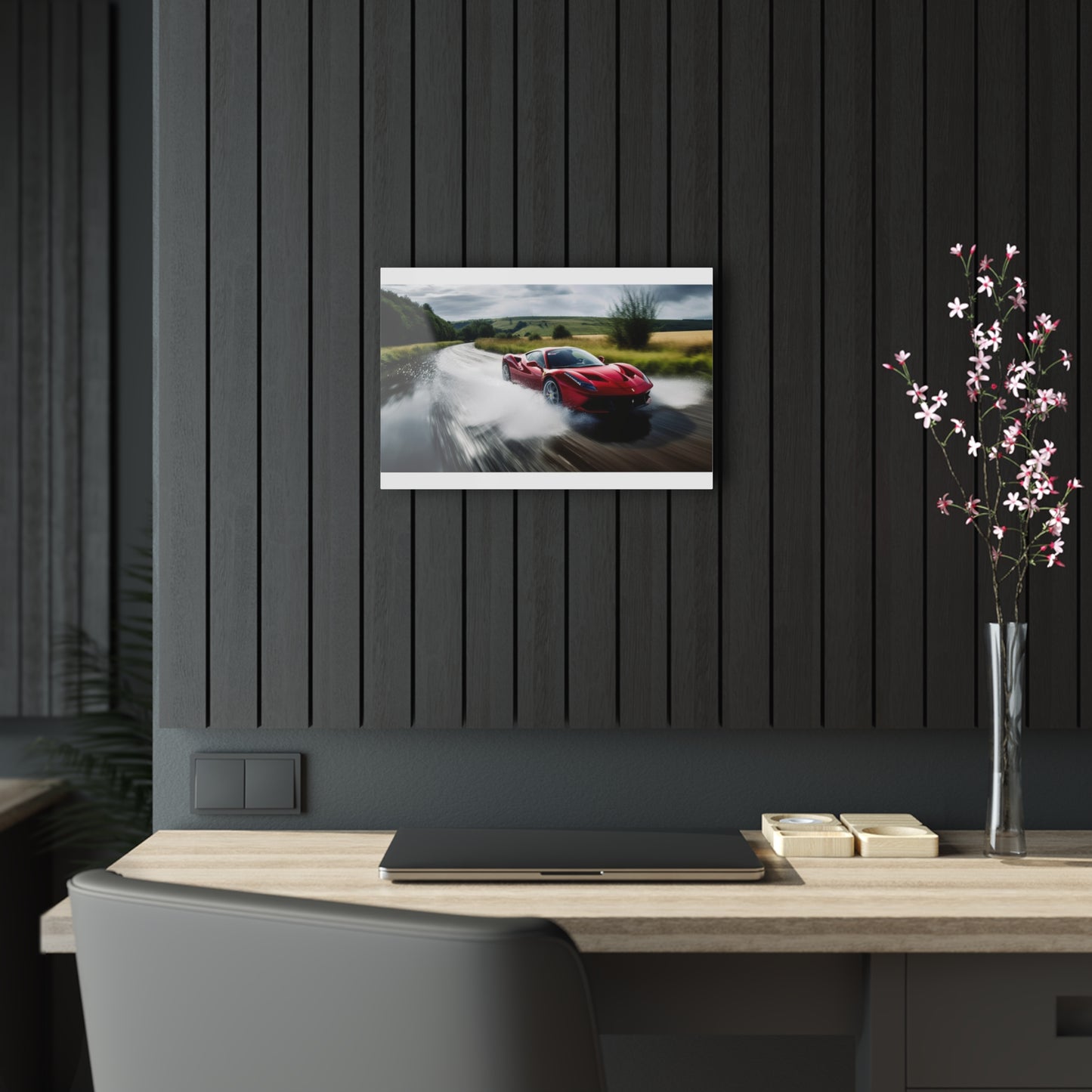 Acrylic Prints Water Ferrari Splash 4