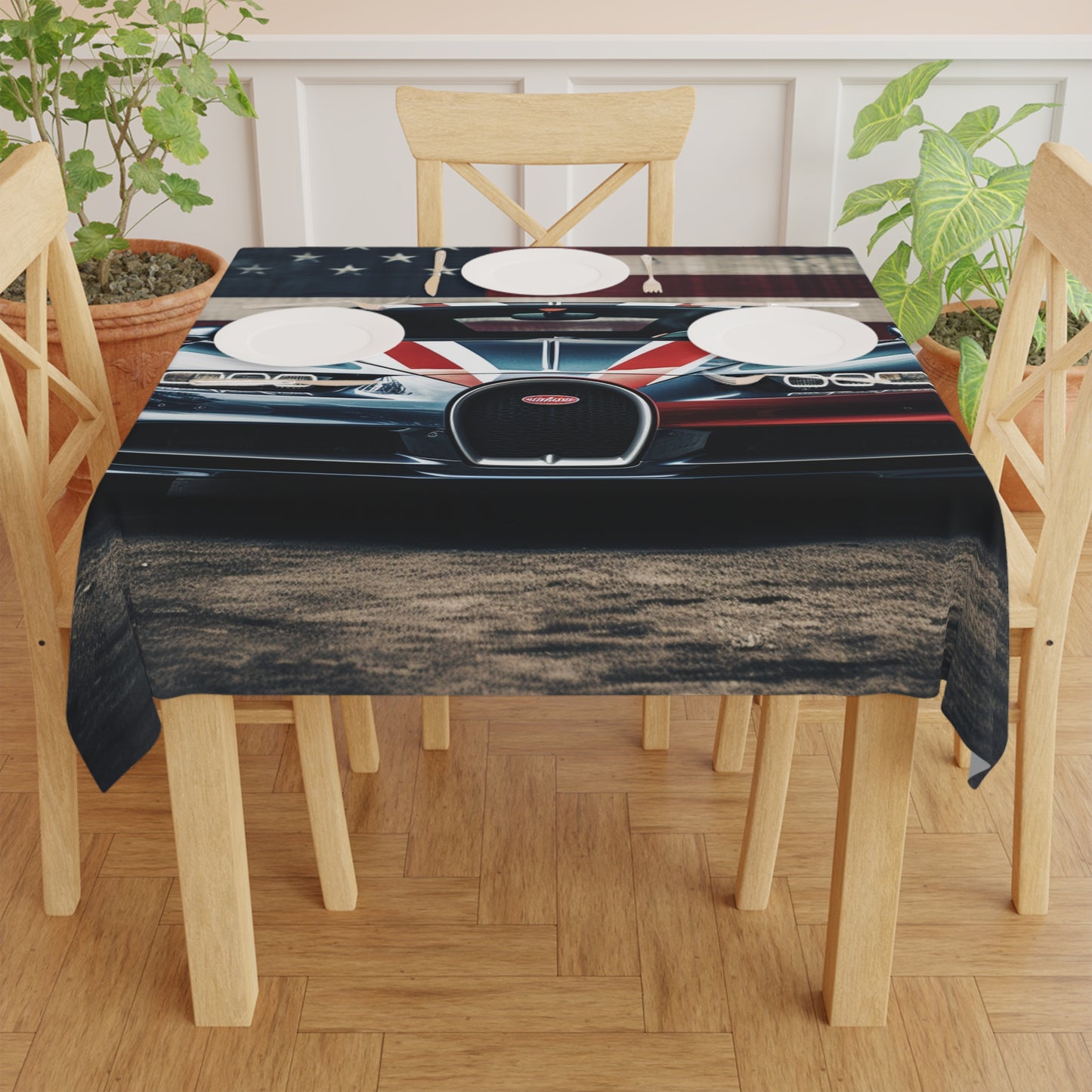 Tablecloth Bugatti Flag 2