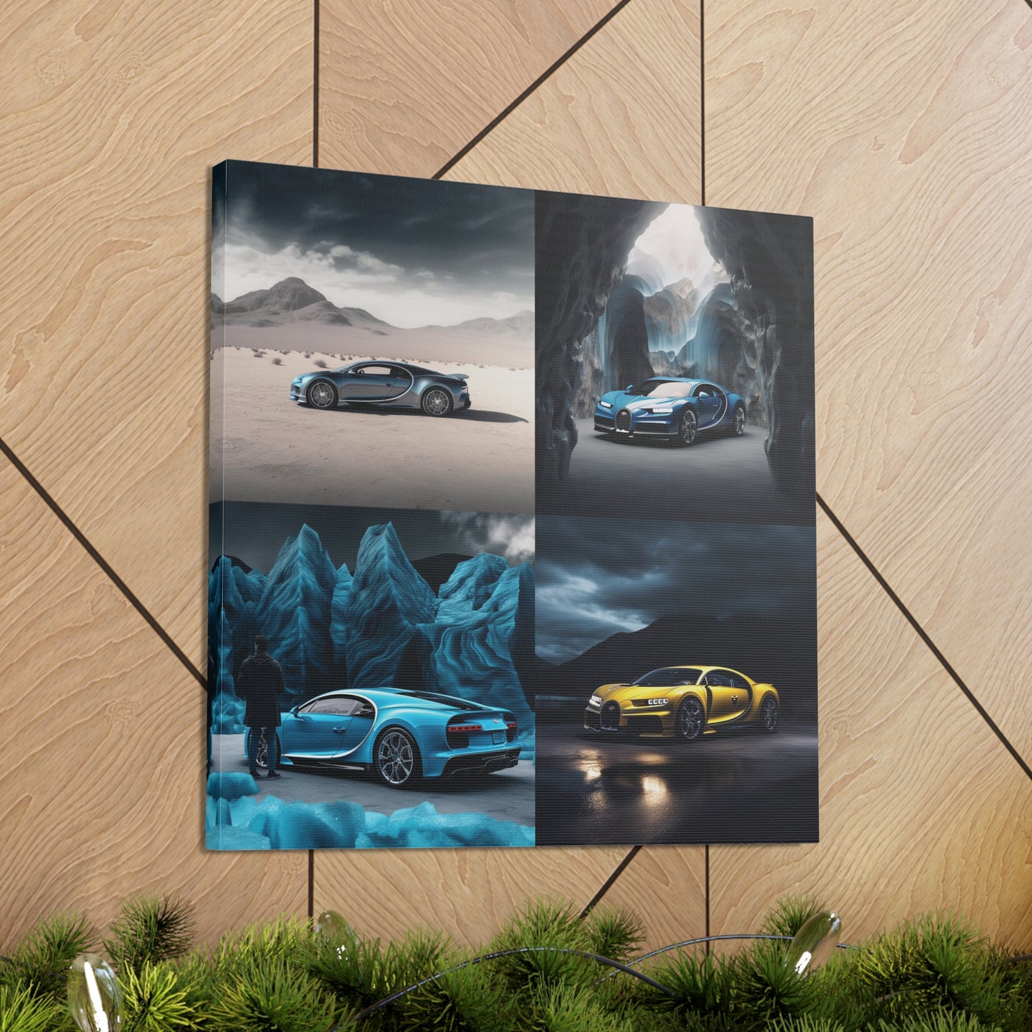 Canvas Gallery Wraps Bugatti Real Look 5