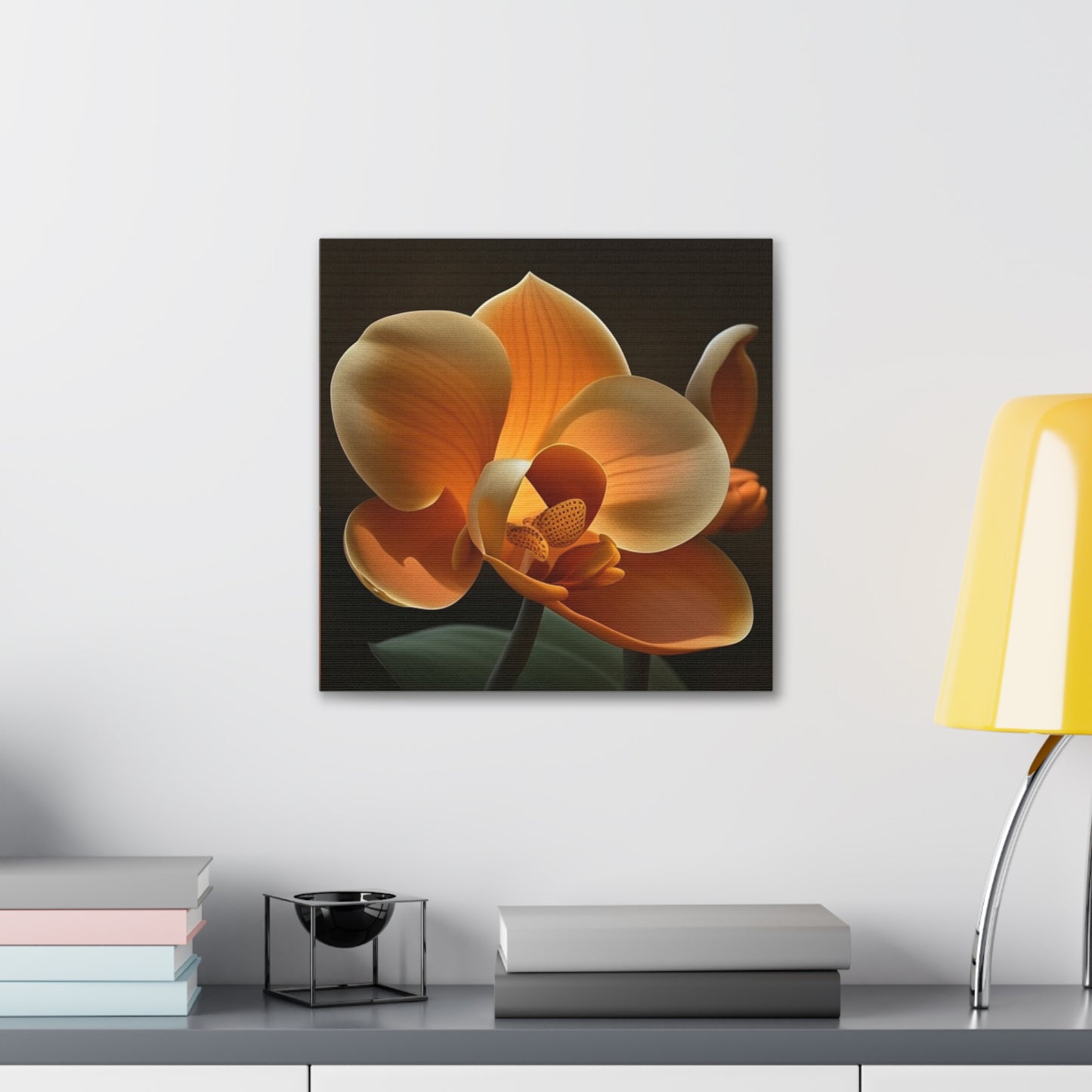 Canvas Gallery Wraps Orange Orchid 4