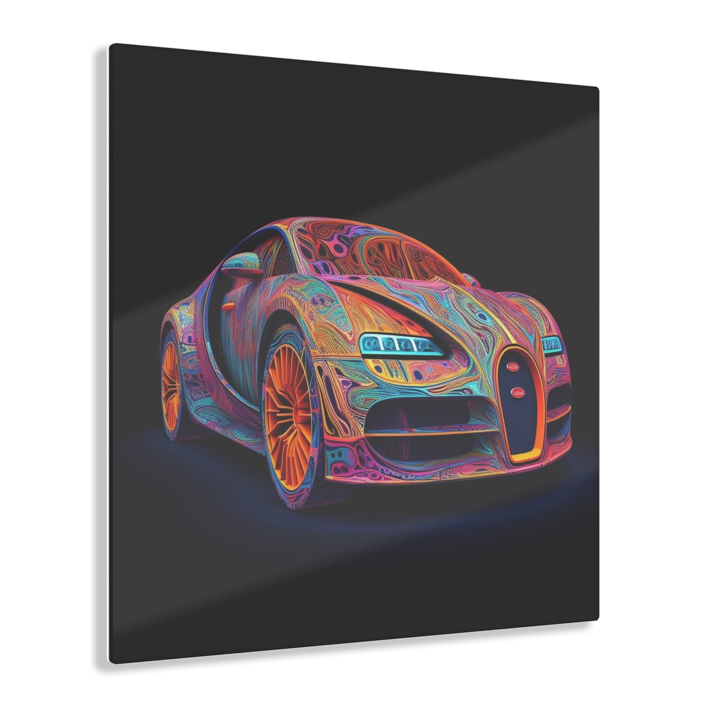 Acrylic Prints Bugatti Abstract Concept 1