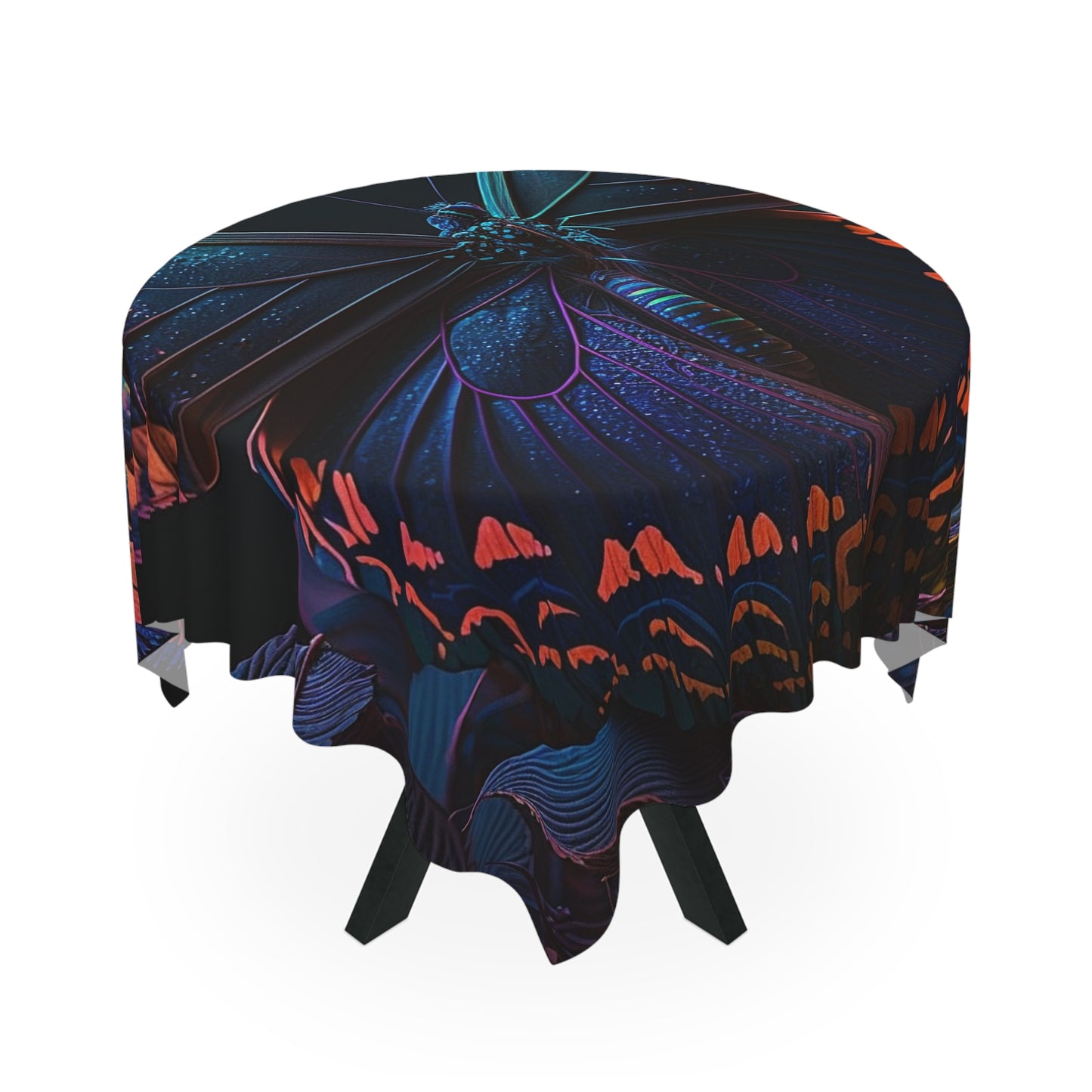 Tablecloth Hue Neon Butterfly 3