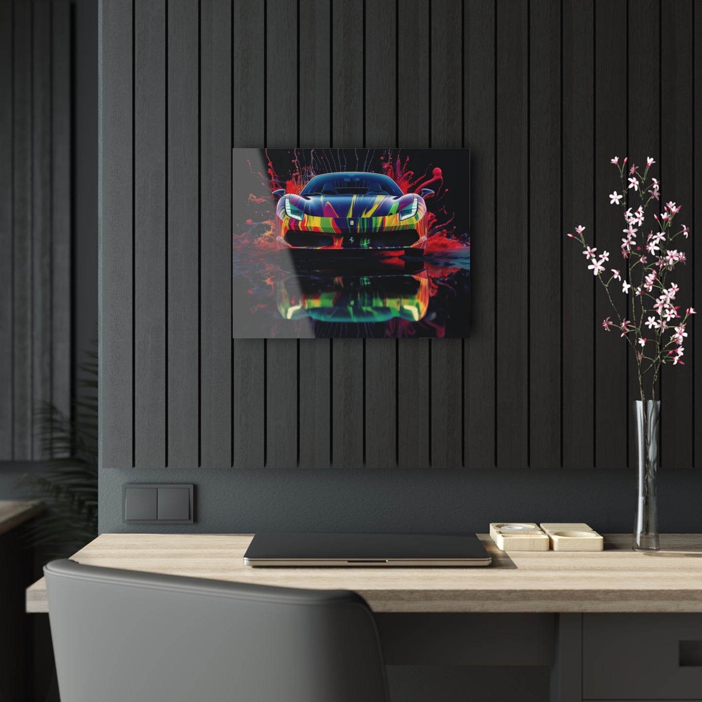 Acrylic Prints Ferrari Fusion Water 1