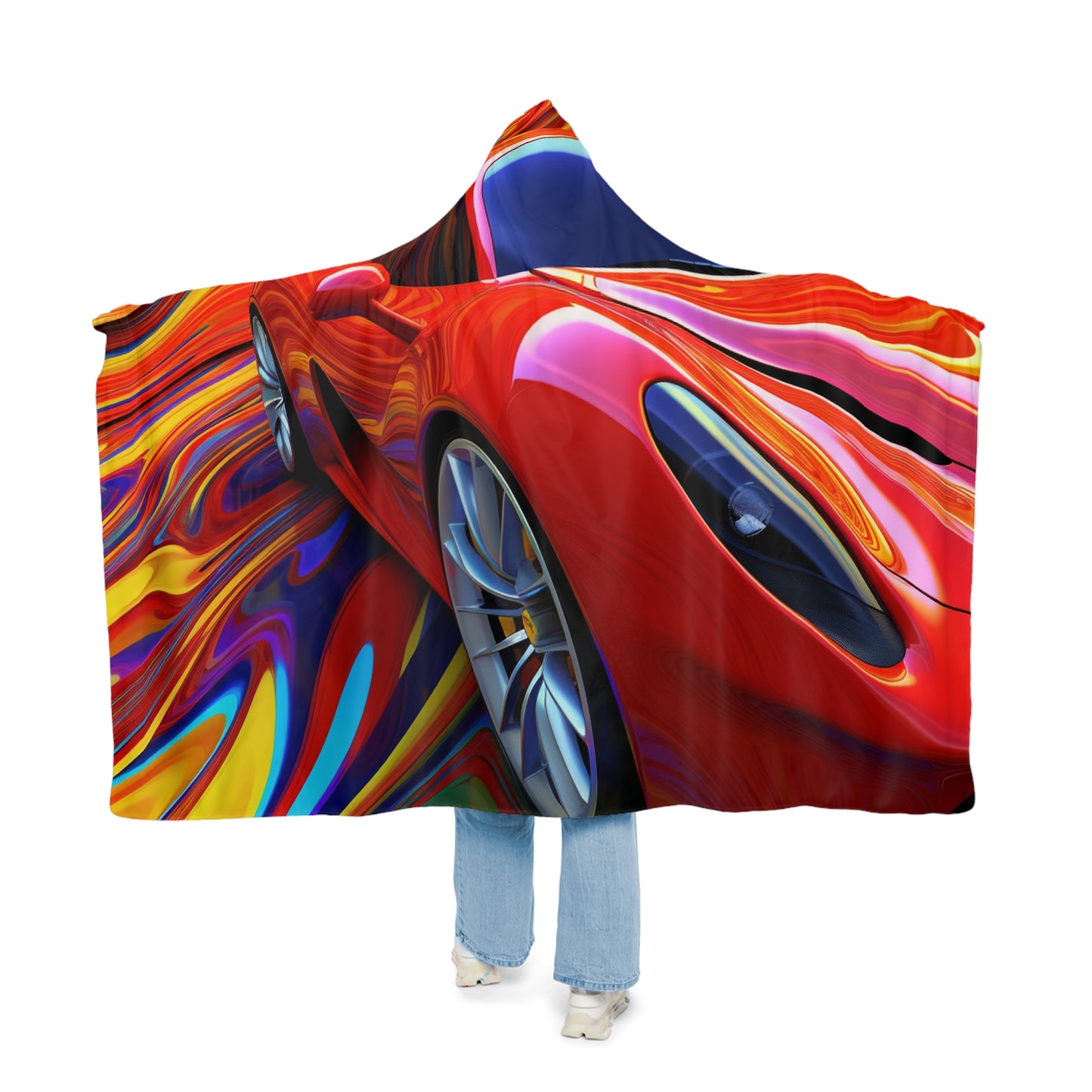 Snuggle Hooded Blanket Ferrari Water Fusion 4