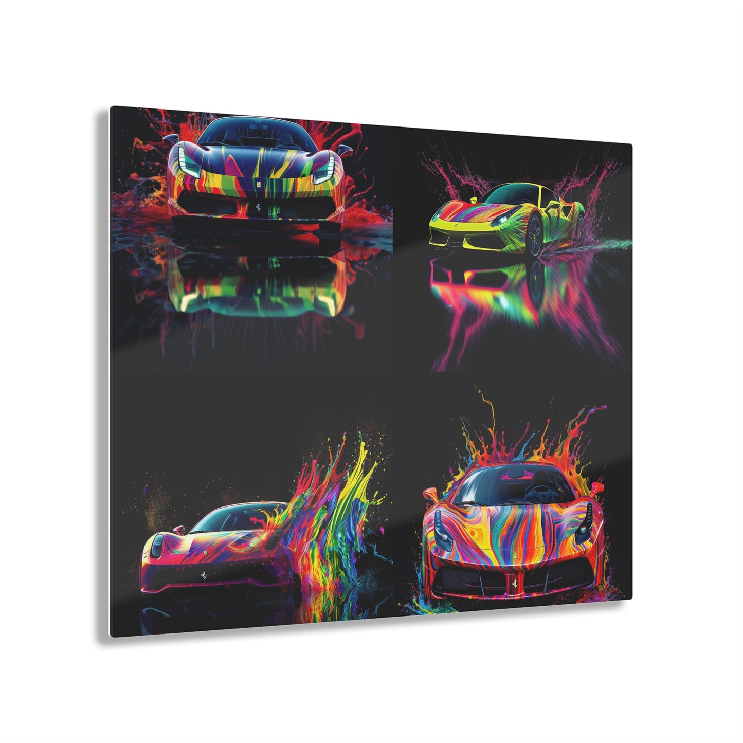 Acrylic Prints Ferrari Fusion Water 5