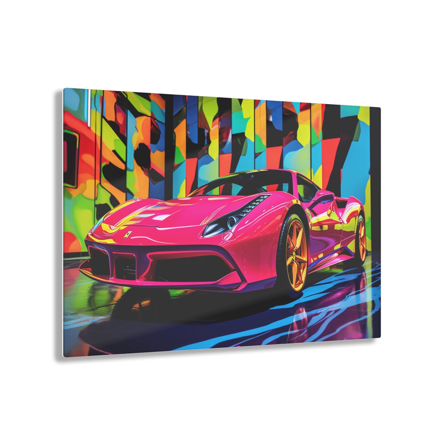 Acrylic Prints Ferrari Flair Macro 1