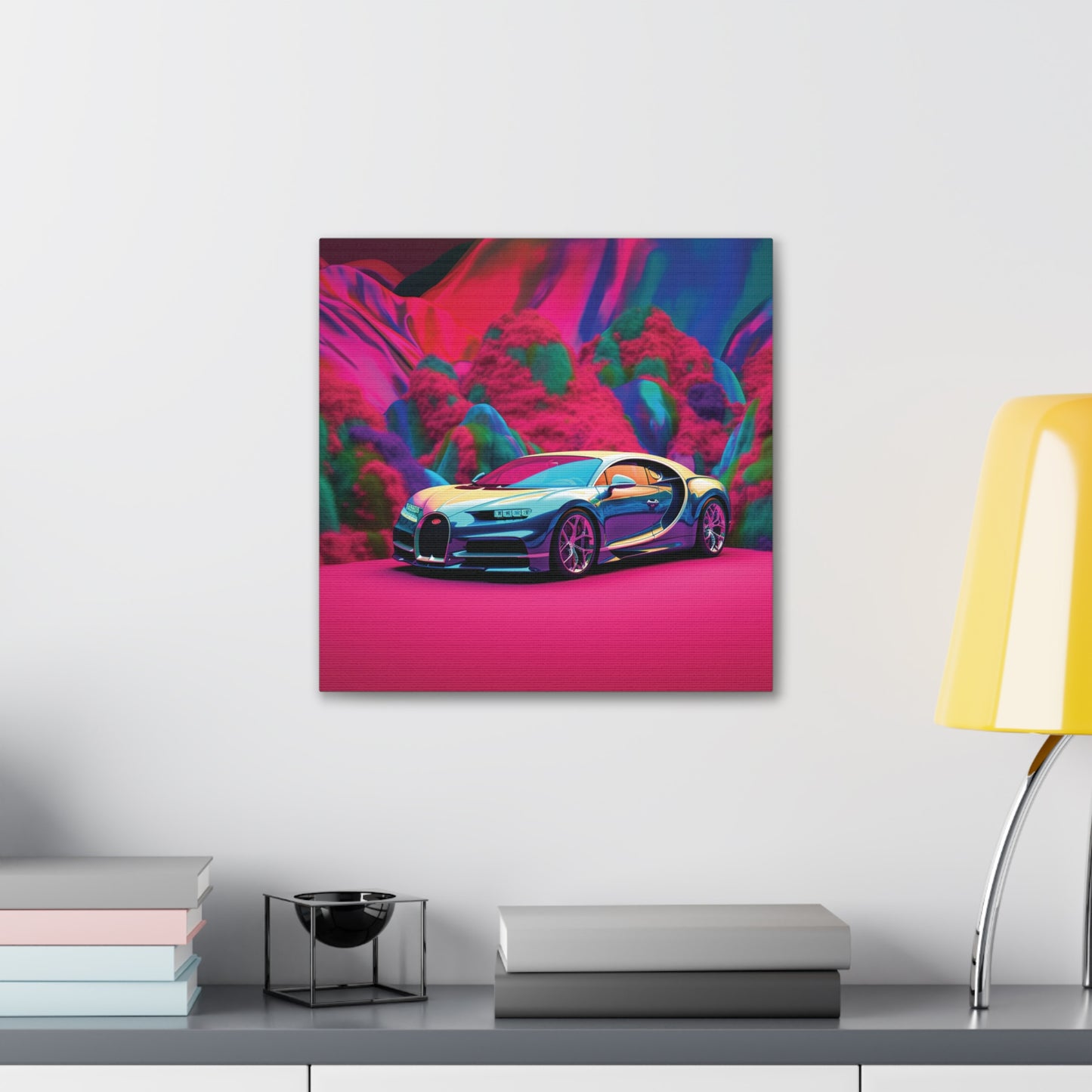 Canvas Gallery Wraps Florescent Bugatti Flair 4