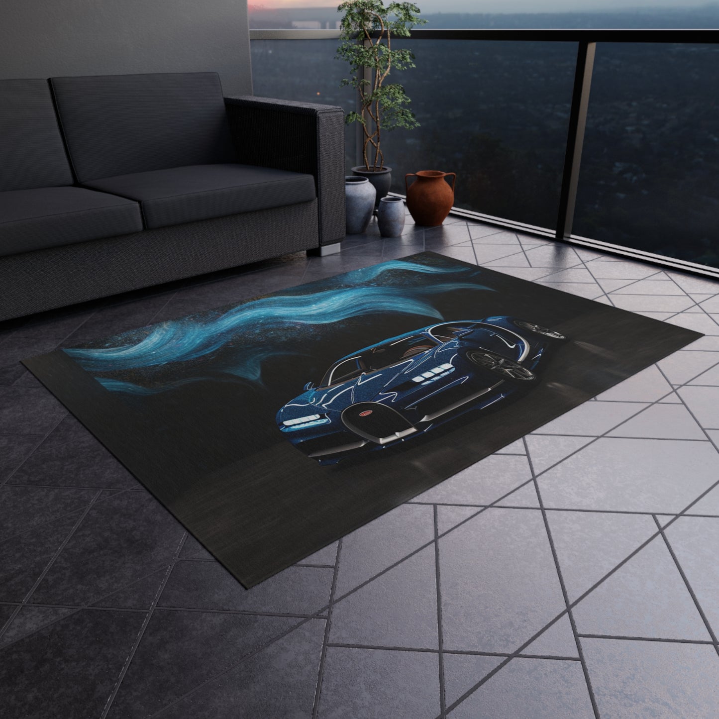 Outdoor Rug  Hyper Bugatti 3