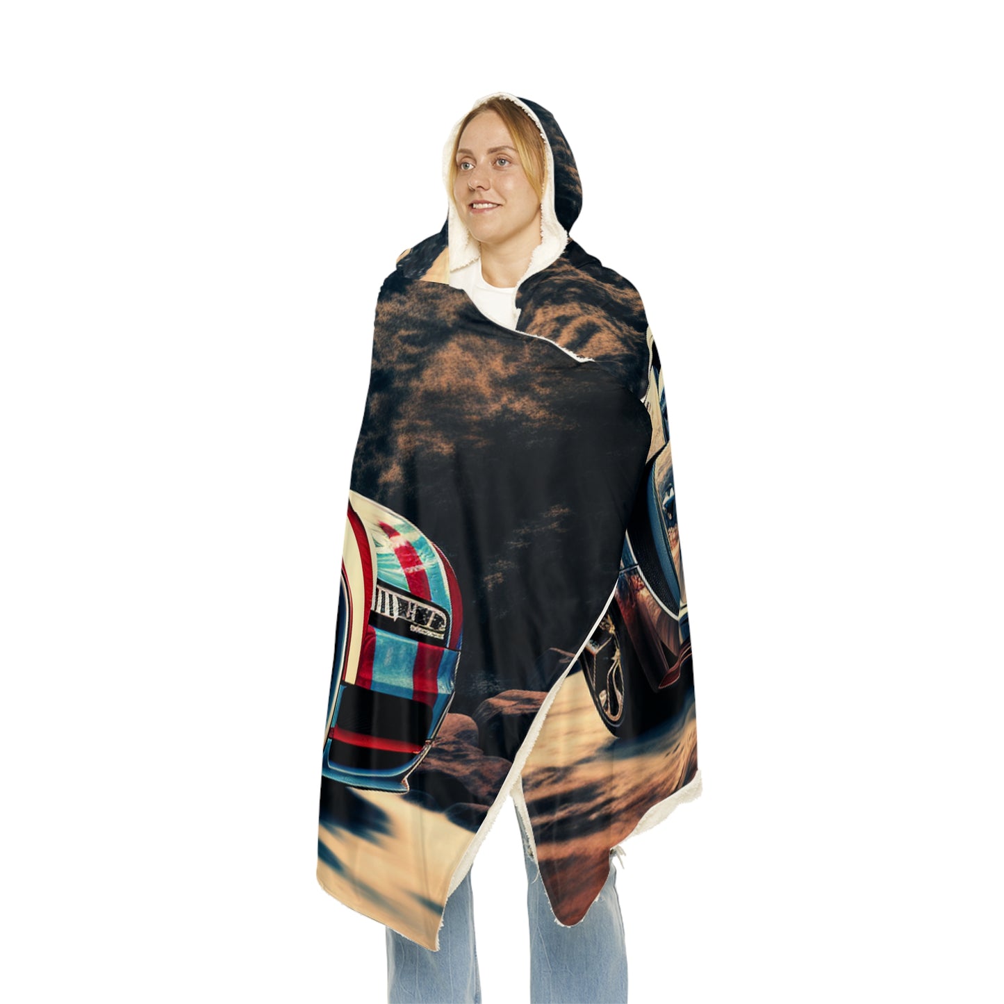 Snuggle Hooded Blanket Bugatti Waterfall 1