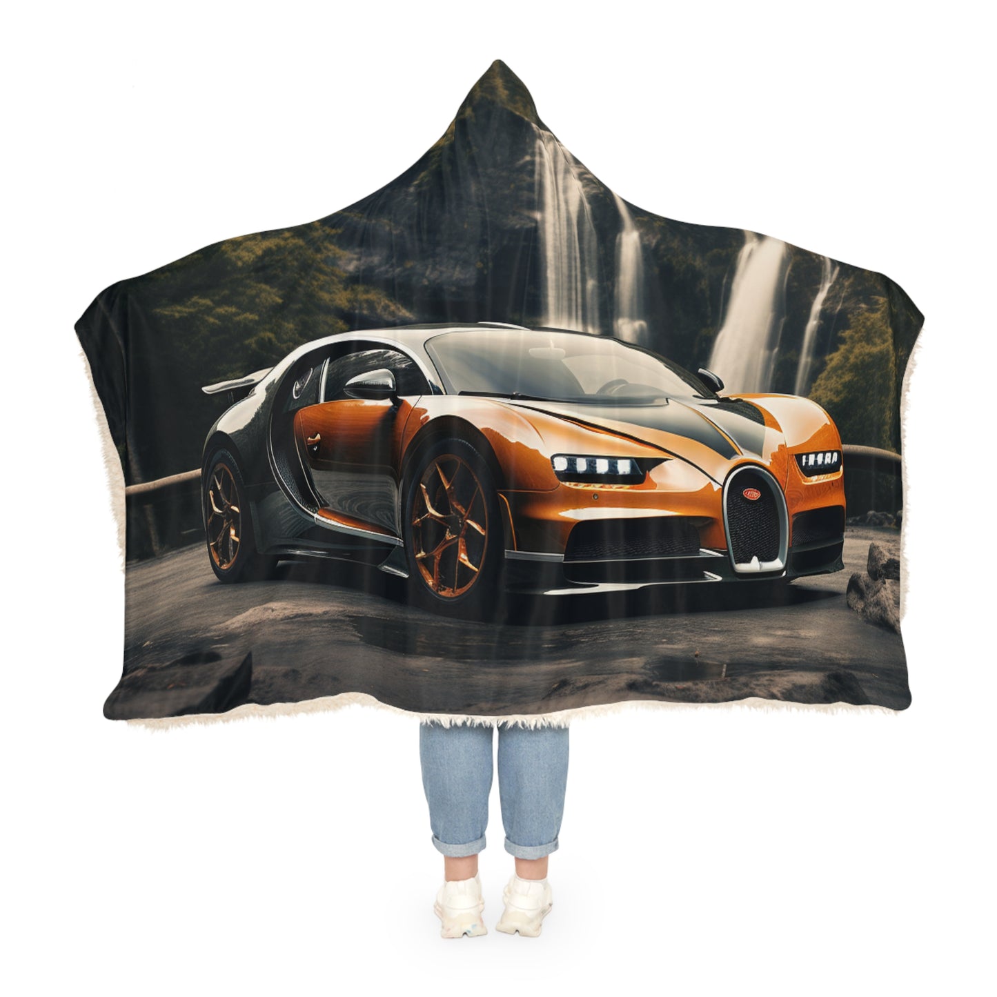 Snuggle Hooded Blanket Bugatti Waterfall 3