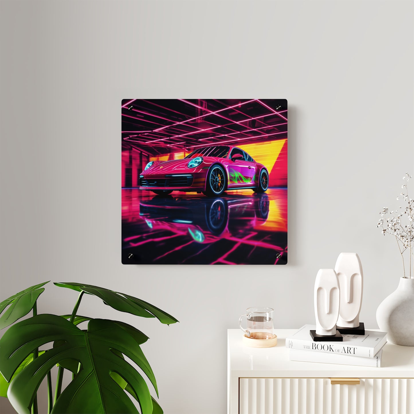 Acrylic Wall Art Panels Macro Porsche 3