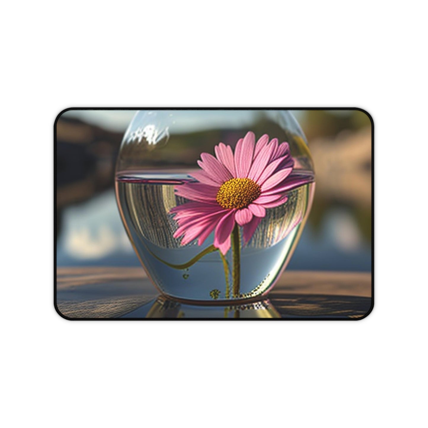 Desk Mat Pink Daisy 3